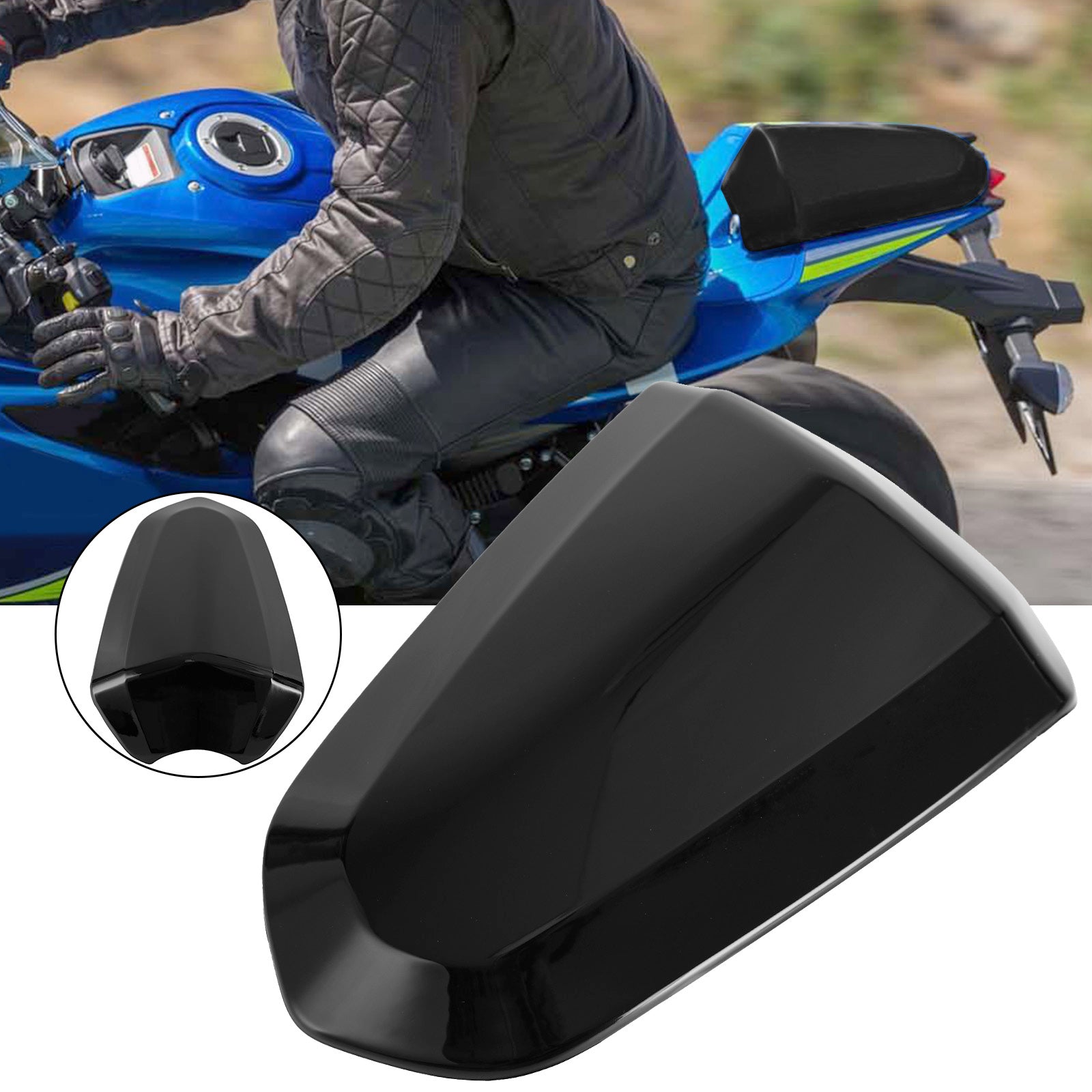 Cubierta de carenado para asiento trasero de motocicleta, compatible con SUZUKI GSX-S/GSX-R 125 2017-2021 genérico