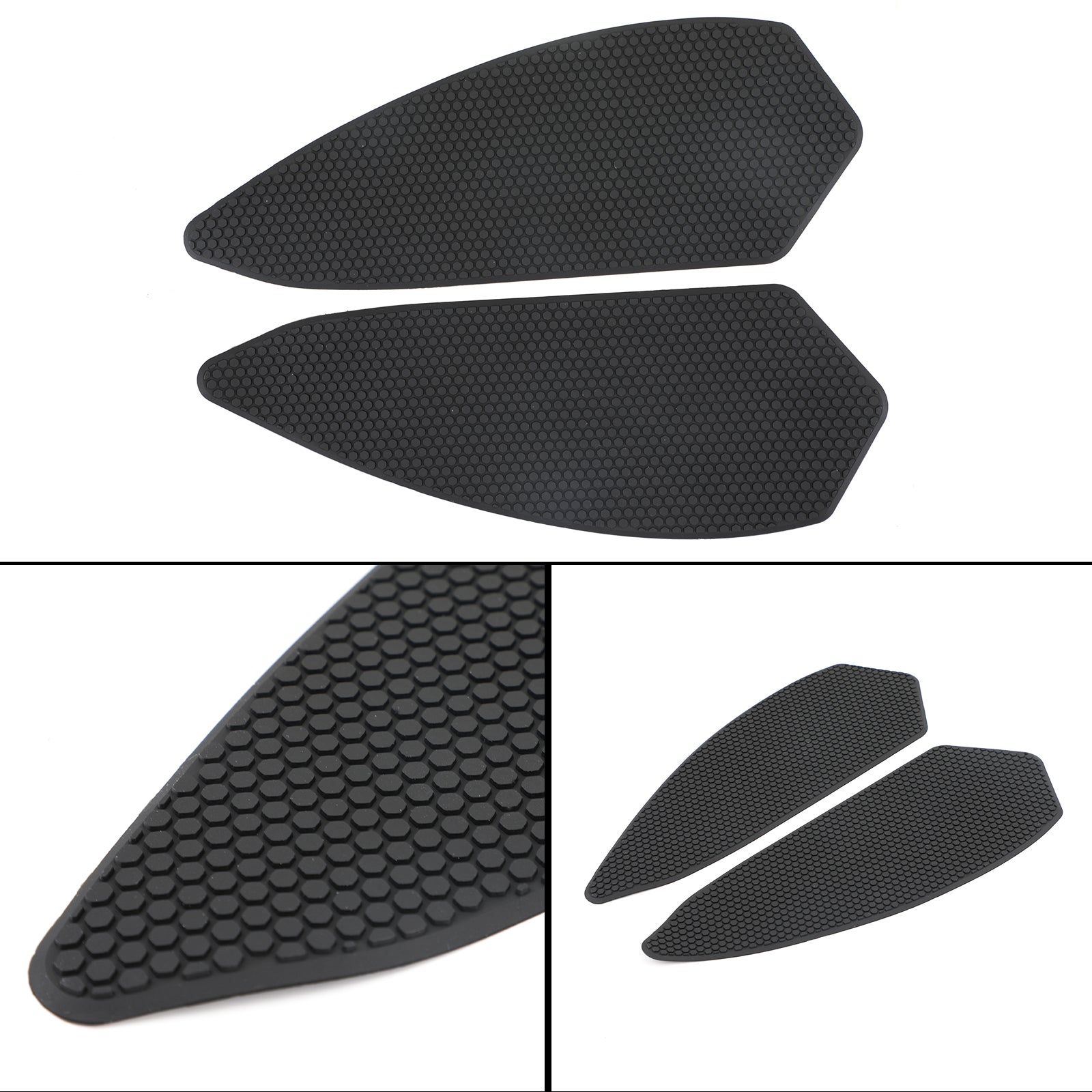 20+ BMW S1000RR Tank Traction Grips Boot Guards Side Pads Black