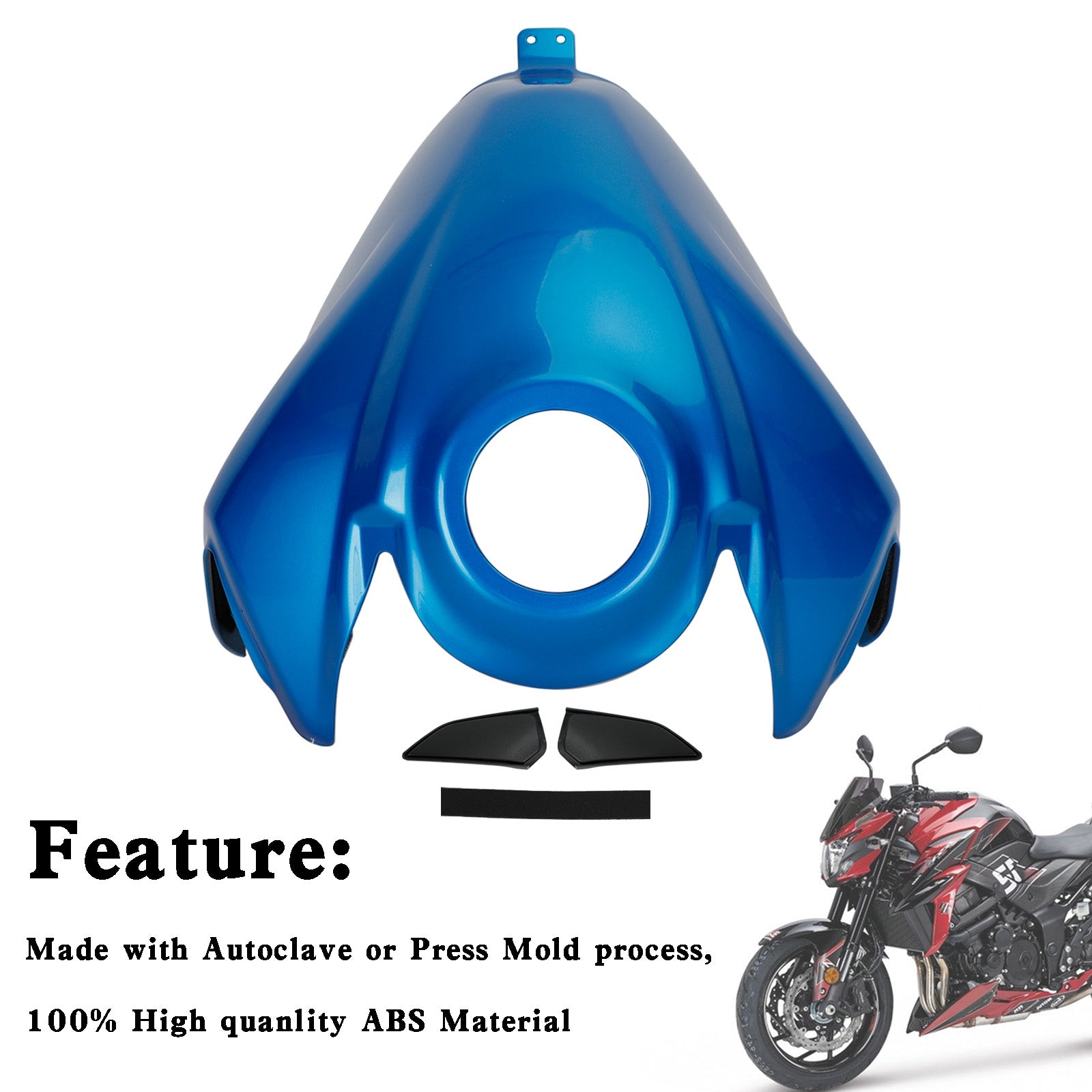 Protector de cubierta de tanque de gasolina Suzuki GSX-S 2017-2021 GSXS 750