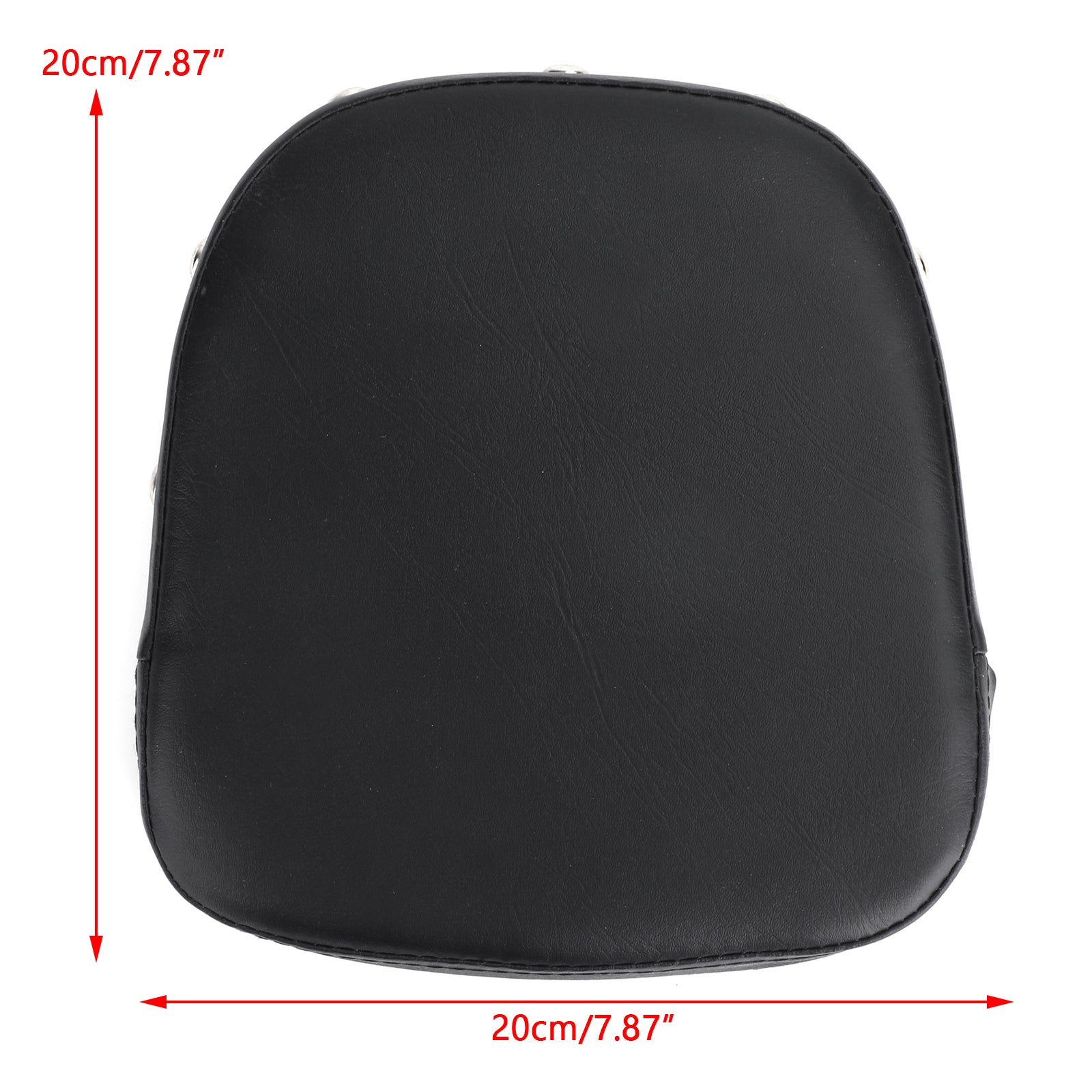 Cojín de respaldo universal Sissy Bar Pad para Suzuki Yamaha Touring Cruiser genérico