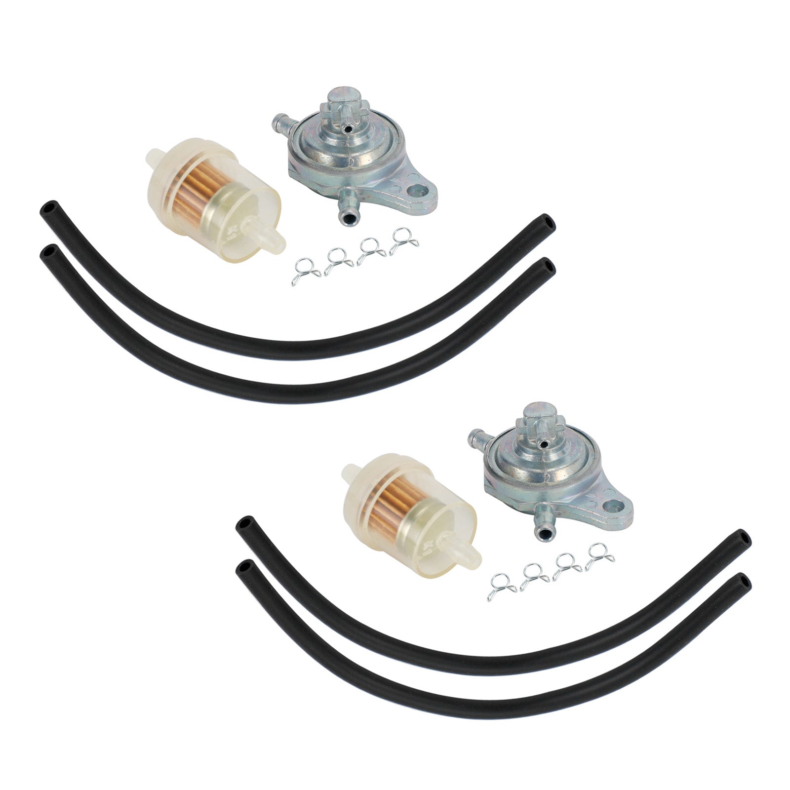 Kit Tubo Benzina 8mm Con Filtro - 1 Metro Tubo Carburante + 2 Filtri Universali Per Tosaerba, Auto, Moto - Foto 4