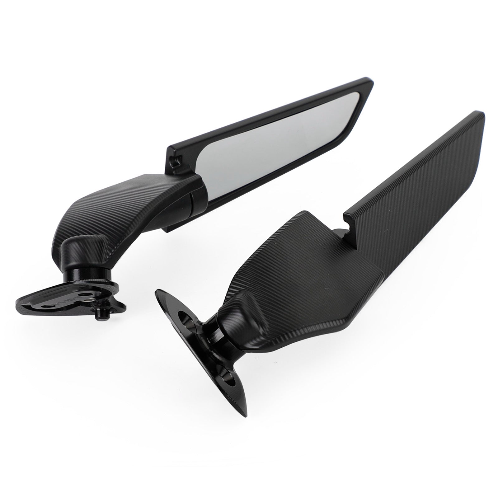 2015-2019 Yamaha YZF R1/R1M Swivel Wing Fin Rearview Mirrors