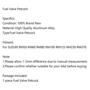 Benzinhahn-Kraftstoffschaltventil für Suzuki RM50 RM60 RM80 RM100 RM125 RM250 RM370 Generic