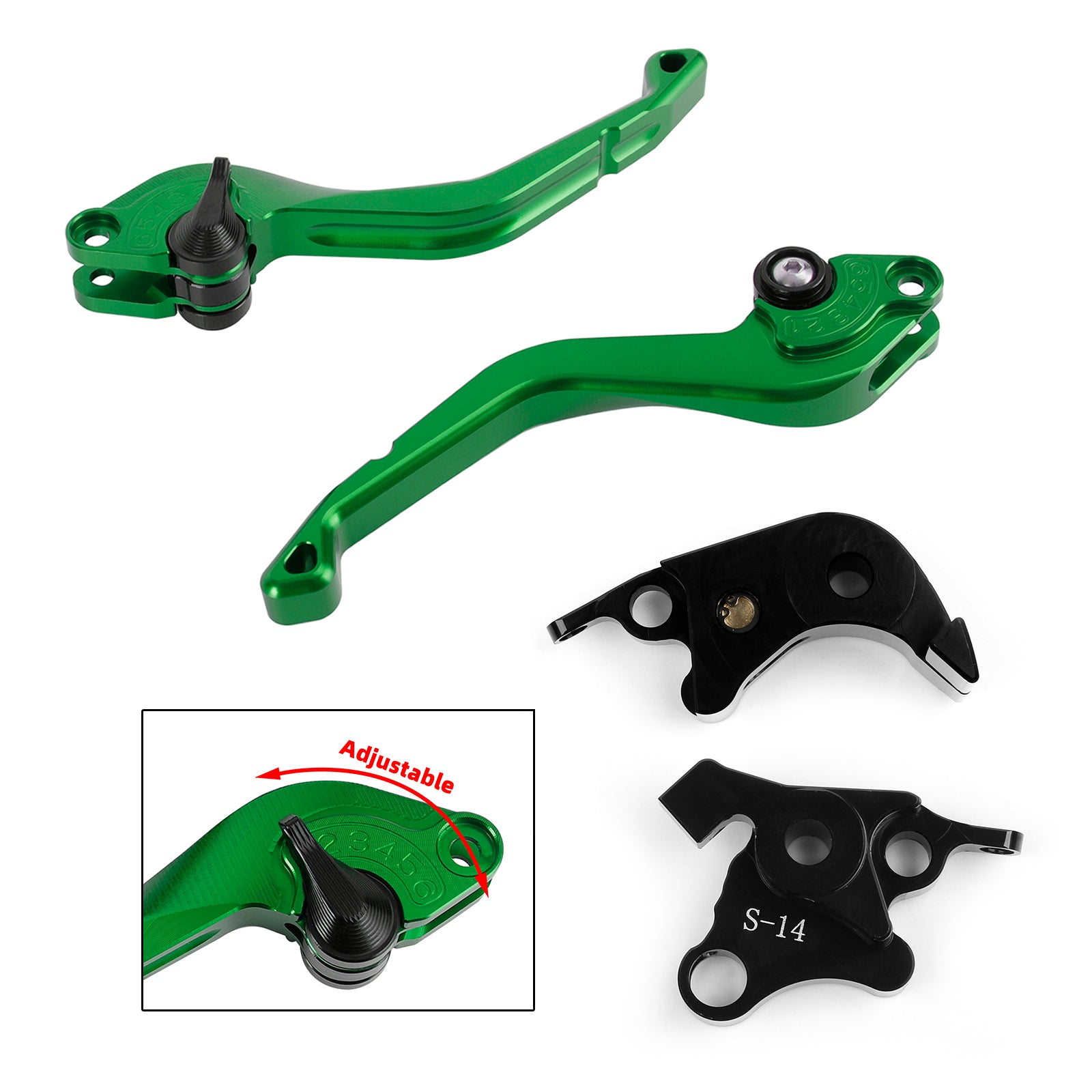 CNC Short Clutch Brake Lever fit for Suzuki GSXR1000 2007-2008