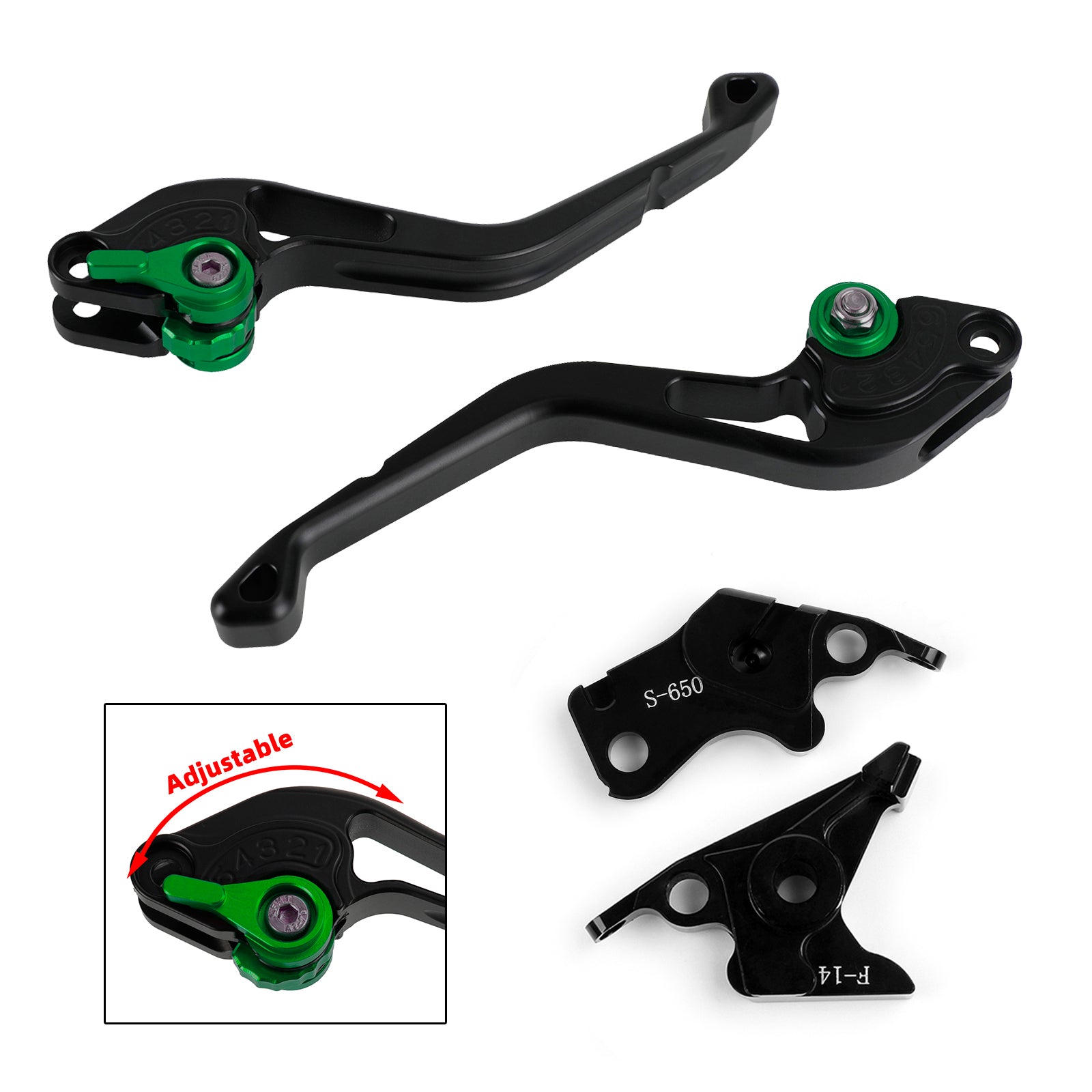 NEW Short Clutch Brake Lever fit for Suzuki SV650/S DL650/V-STROM 750 KATANA