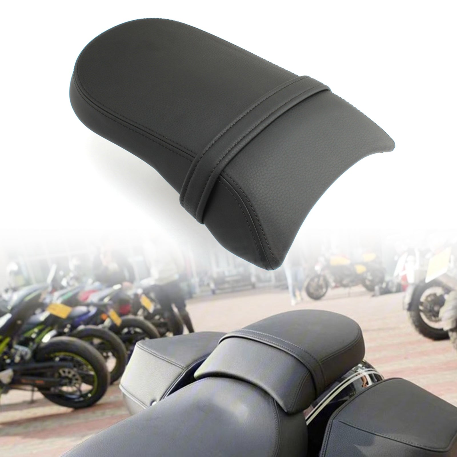 Coussin de siège passager arrière noir, compatible avec BMW 1800 R18 2020 – 2021 générique