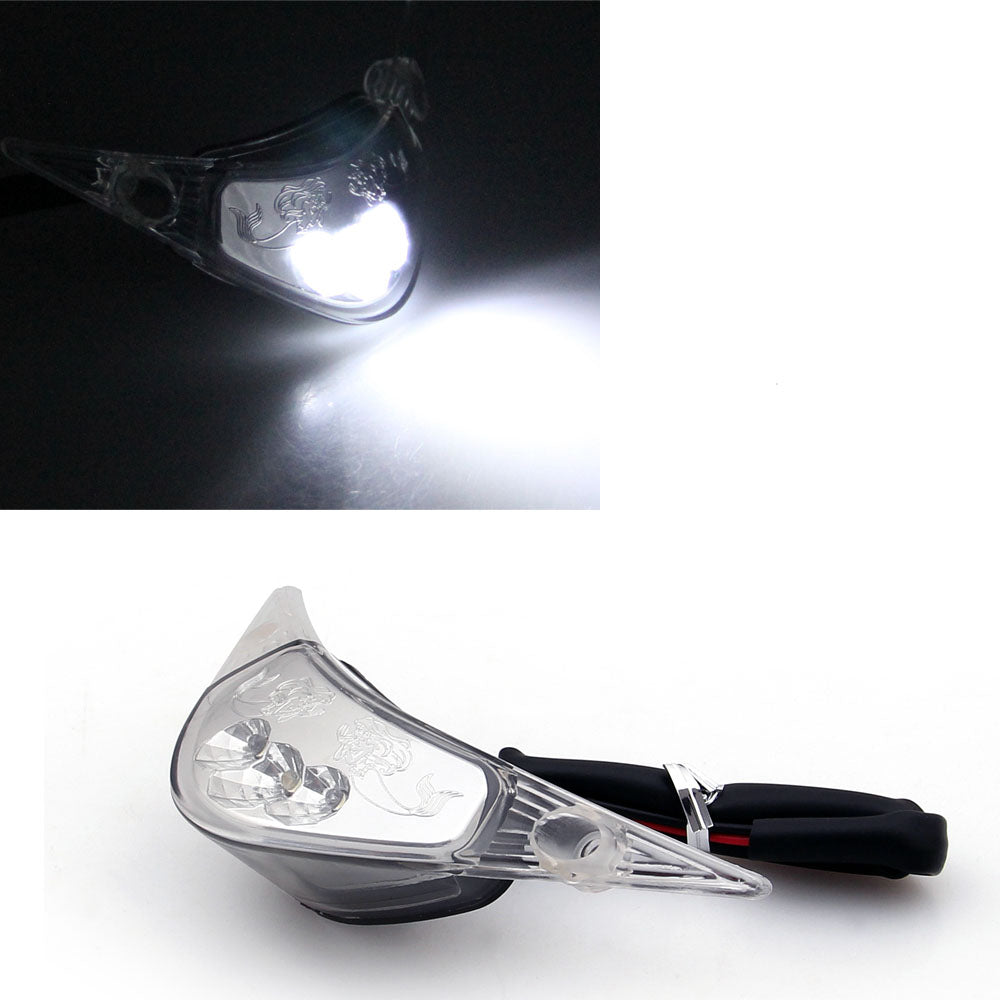 Luces LED traseras para correr de noche para Honda CBR1000RR 2004-2007 transparentes