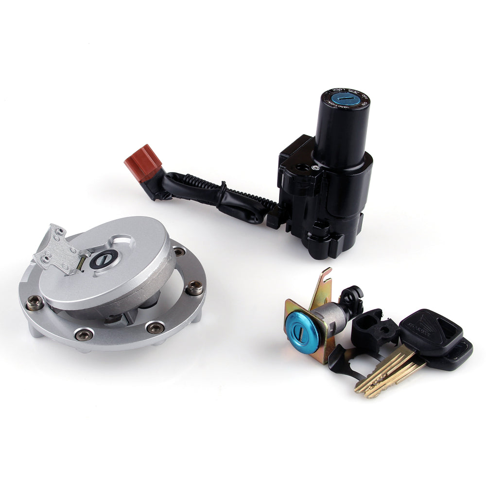 Ignition Switch Lock & Fuel Gas Cap Key Set For Honda CBR1000RR 2004-2007