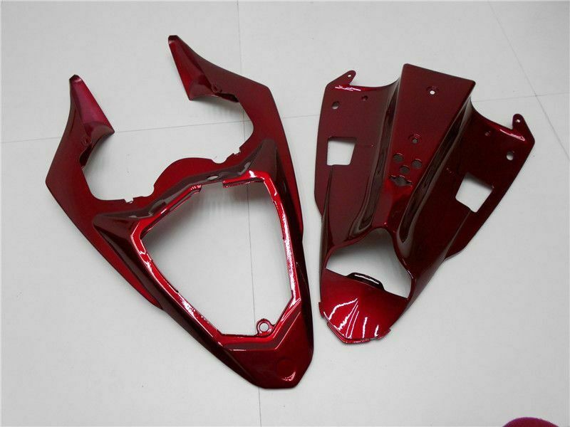 Amotopart 2009–2011 YZF R1 Yamaha Verkleidung Rot Schwarz Kit