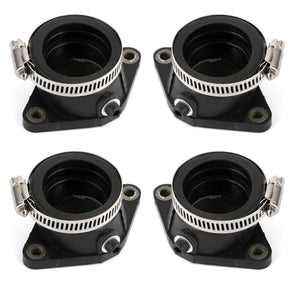 Right & Left Intake Manifold Carb Boot Fit for Suzuki GS550 GS550E GS550T 80-81