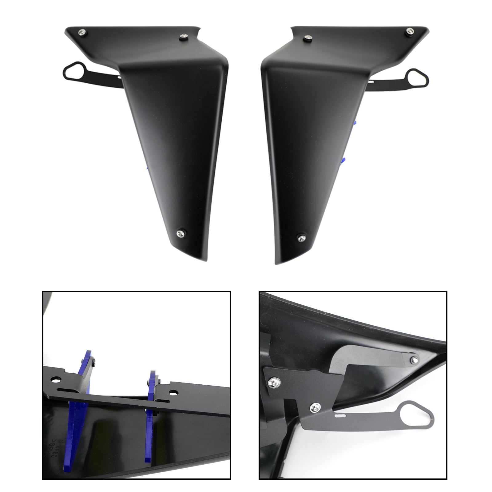 Side Spoilers Aerodynamic Wing Deflector For YAMAHA MT-09 SP FZ09 2021-2022