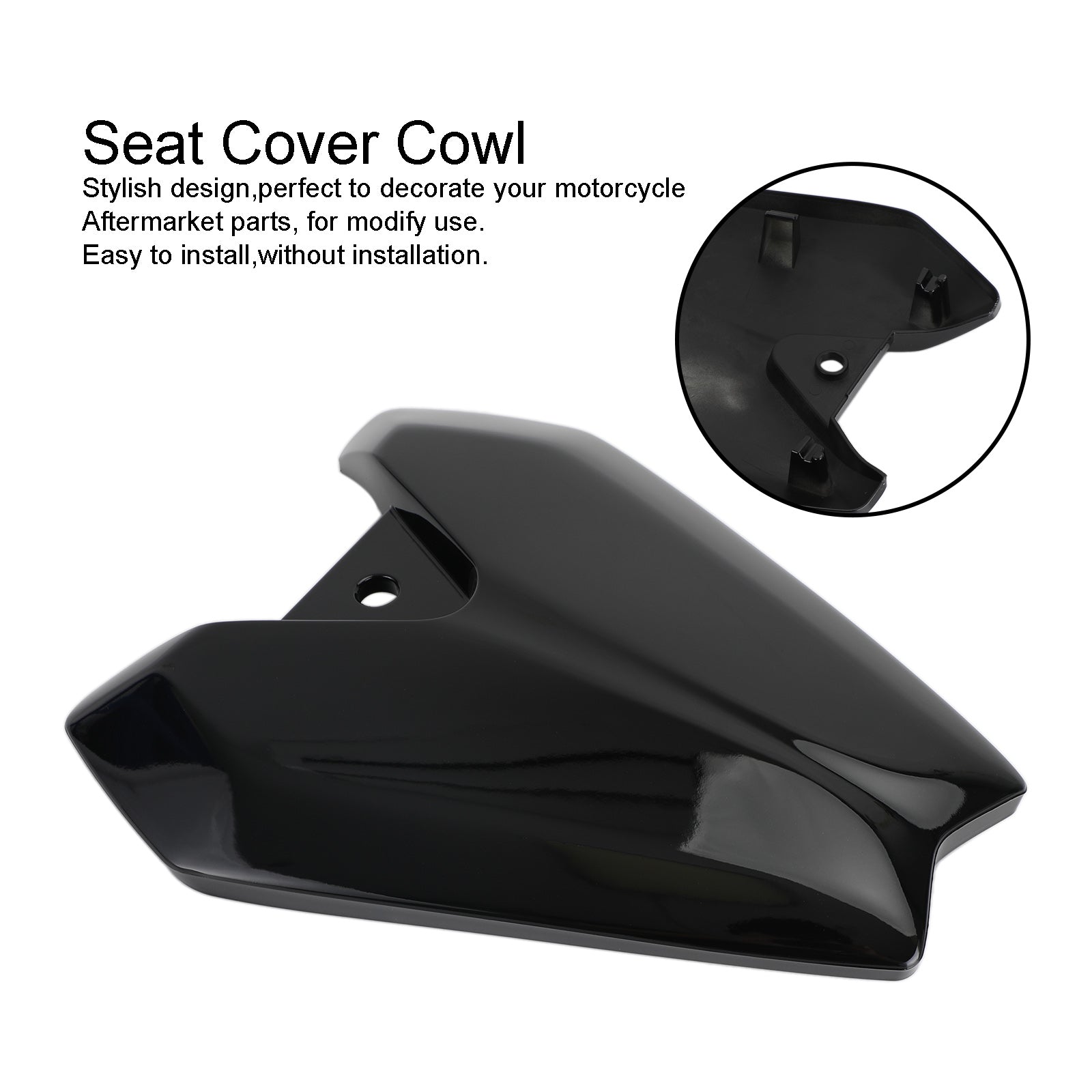 Motorcycle Rear Seat Fairing Cover Cowl for Kawasaki Z1000 2014-2022 Generic