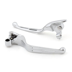 Brake Clutch Levers For Harley Road King Electra Glide Touring 2008-2013 Chrome Generic