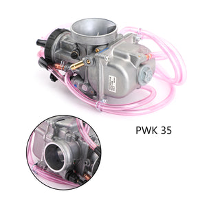 PWK35 Air Striker Carburetor Fit For Yamaha YFZ350 YZ250 Honda ATV TRX250R CR250 Suzuki LT250 LT500 Kawasaki KDX200 KDX220