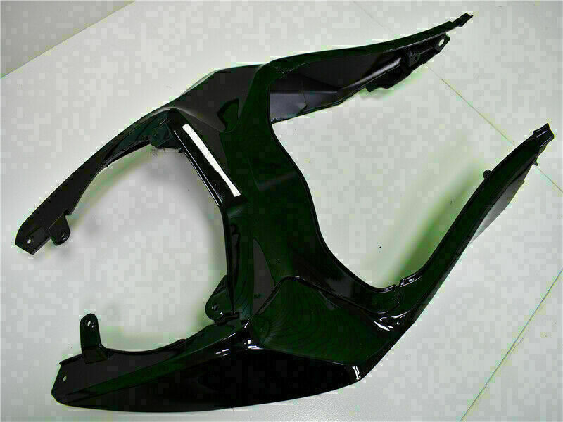 Amotopart Kawasaki Zx6R 2013–2018 Verkleidung, glänzend schwarz, Amotopart-Kunststoff-Set