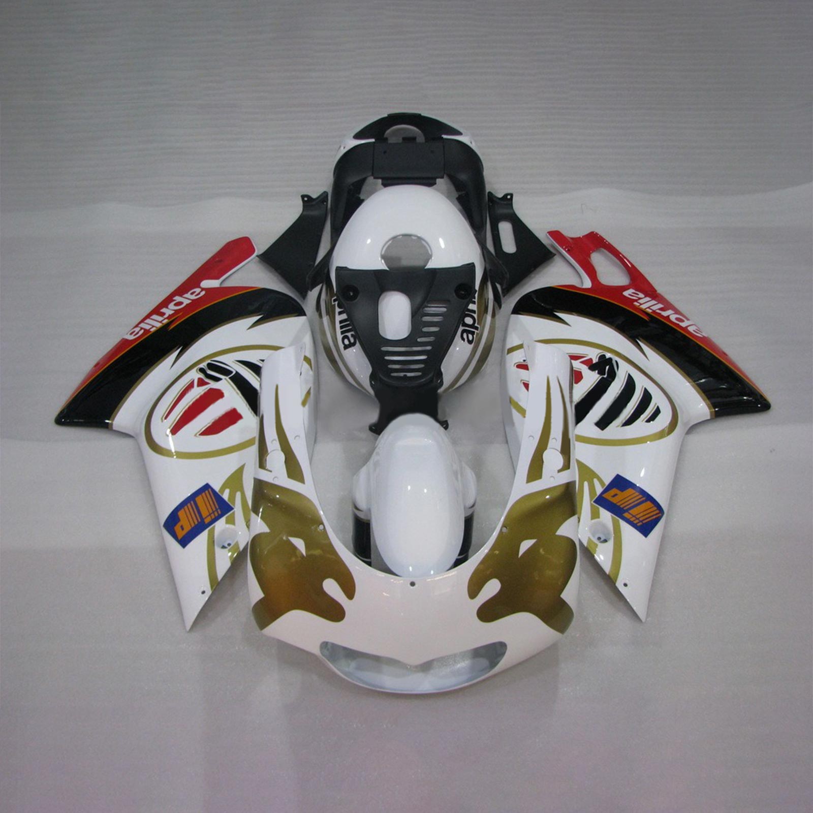 Amotopart 2000-2005 Aprilia RS125 White&Gold Fairing Kit