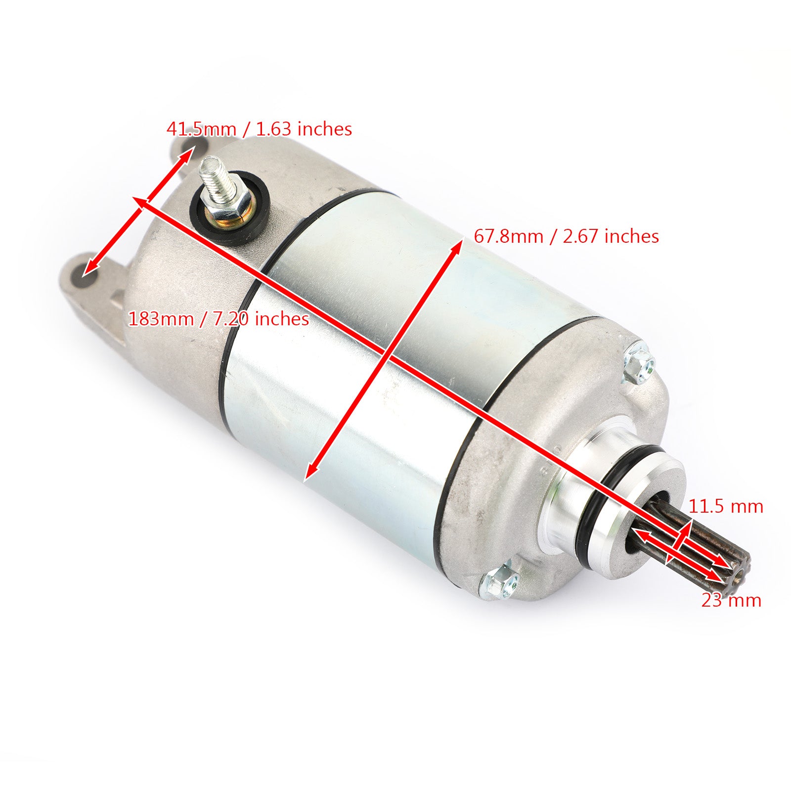 Starter Motor Starting Fit for Honda CB 500 94/96-2002 CB 500 S Sport 96-2002 Generic FedEx Express Shipping