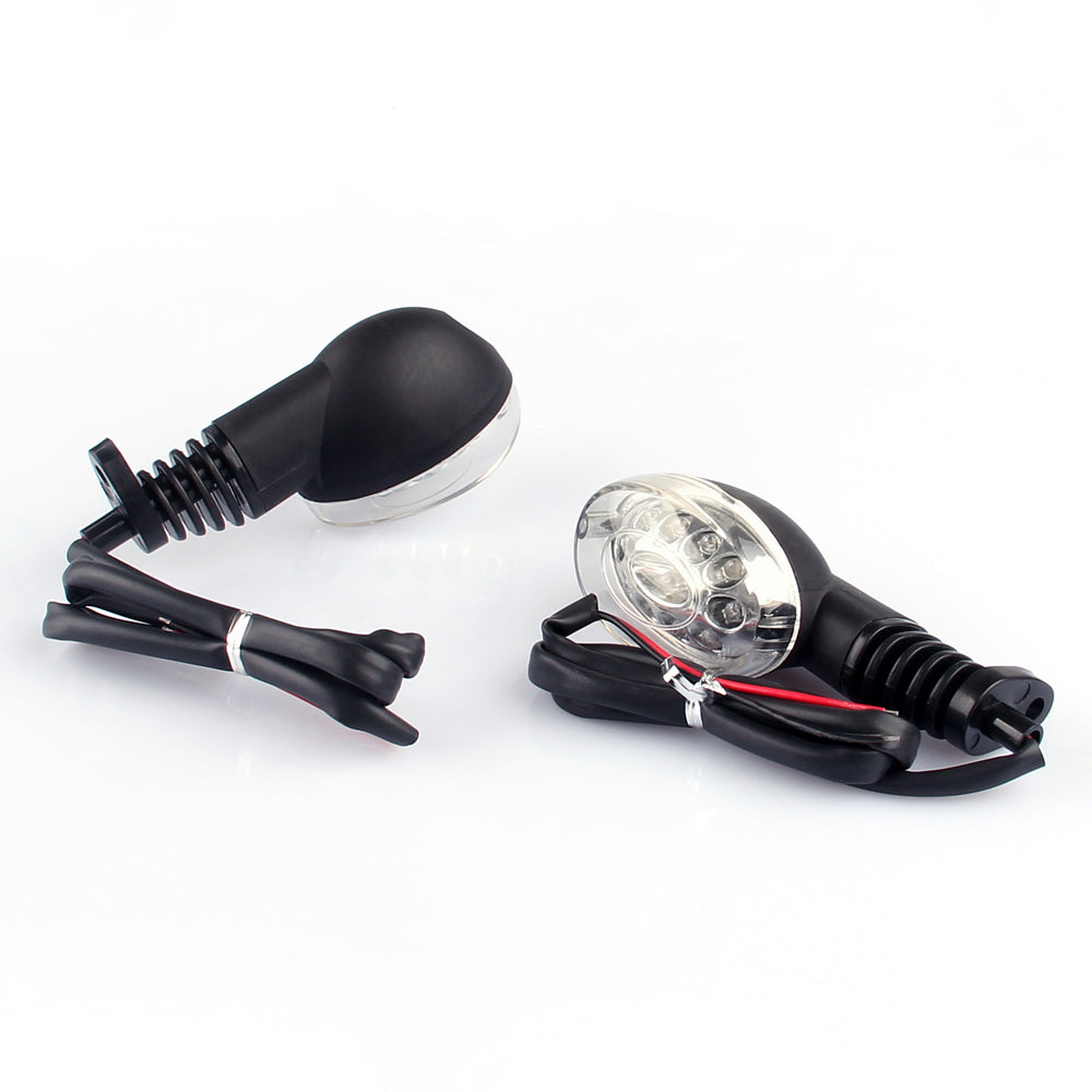 Front Rear LED Turn Signals Blinker Indicator For Kawasaki NINJA 250R