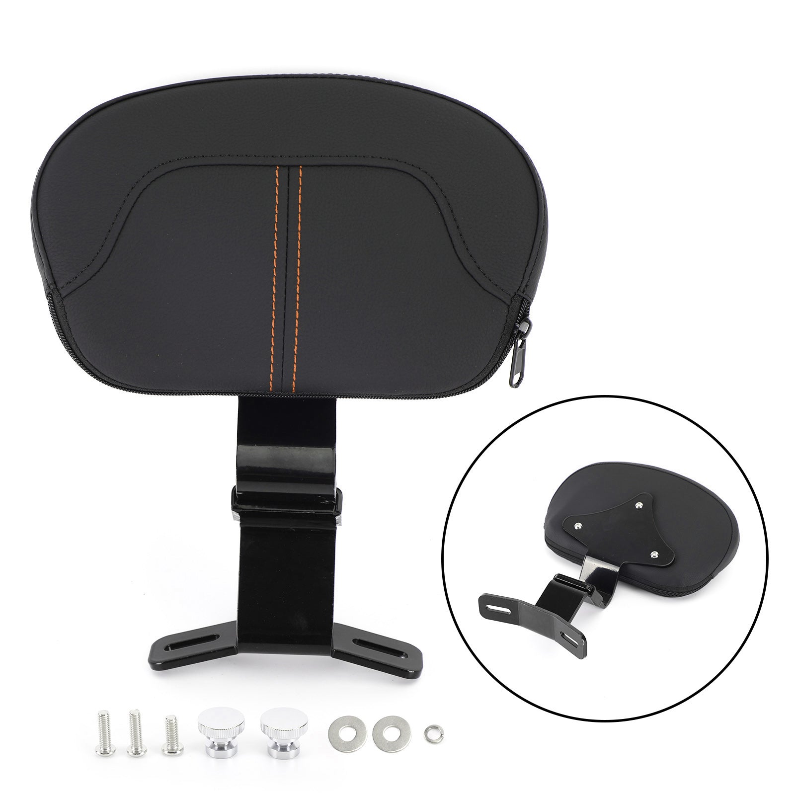 Driver Backrest pad fit for Touring CVO Street Glide Road King 2009-2021 Generic[FedEx Shipping]