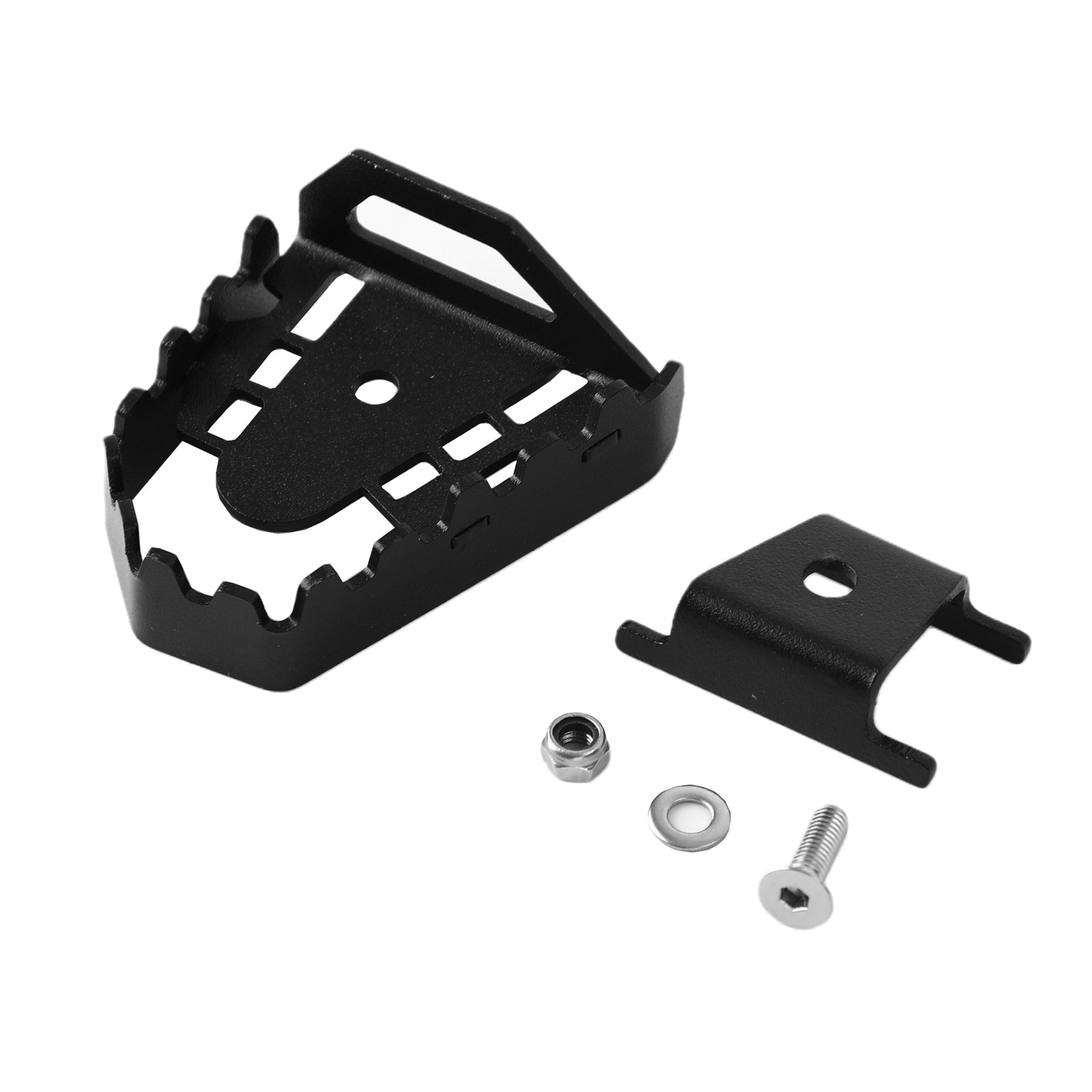 Extensión de pedal de freno de aluminio, clavija ampliadora para F850Gs F750Gs 08-16 09, color plateado genérico