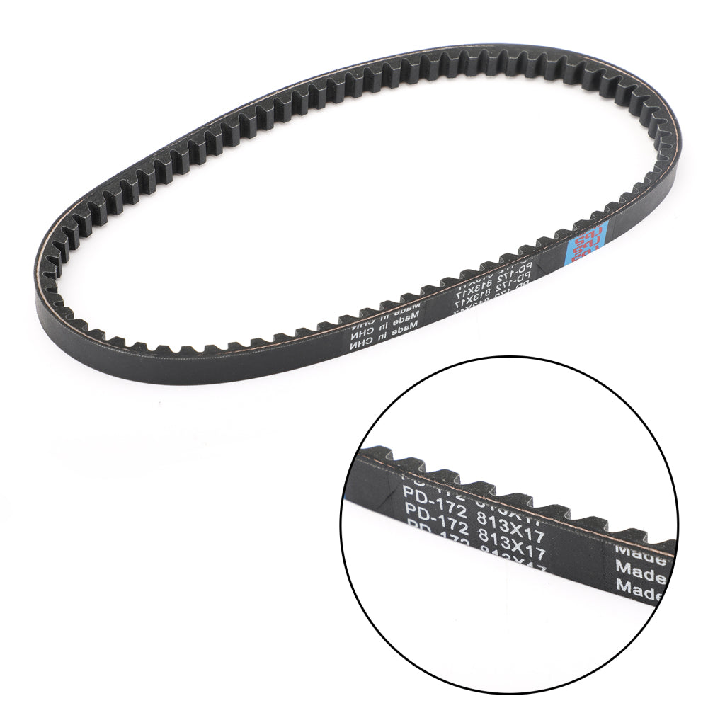 Transmission Drive Belt 813OC x 17W For Polaris Scrambler / Scrambler / Predator 90 ATV 01-06 Generic