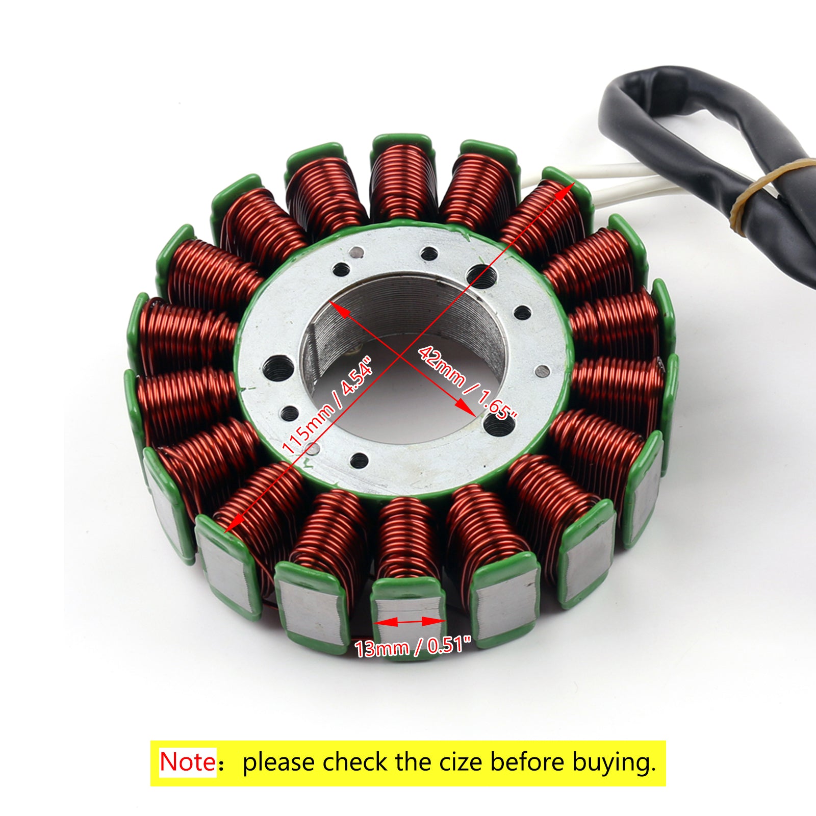 Bobine de Stator pour générateur de magnéto Yamaha YZF R1 2002 – 2003 via fedex