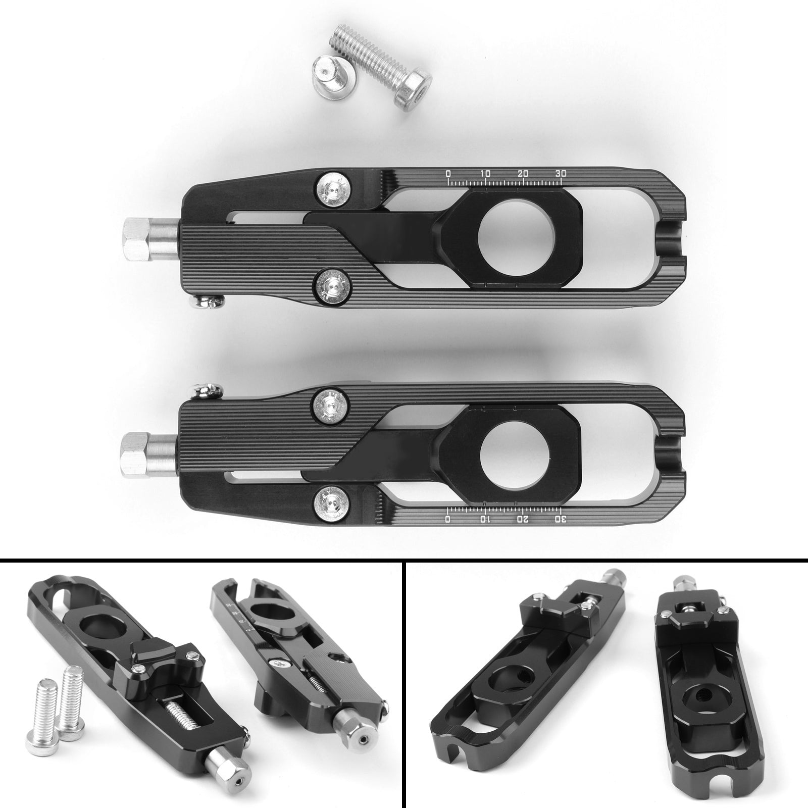 Ajustadores de cadena de aluminio CNC para motocicleta, para Honda 2017-2018 X-ADV 750