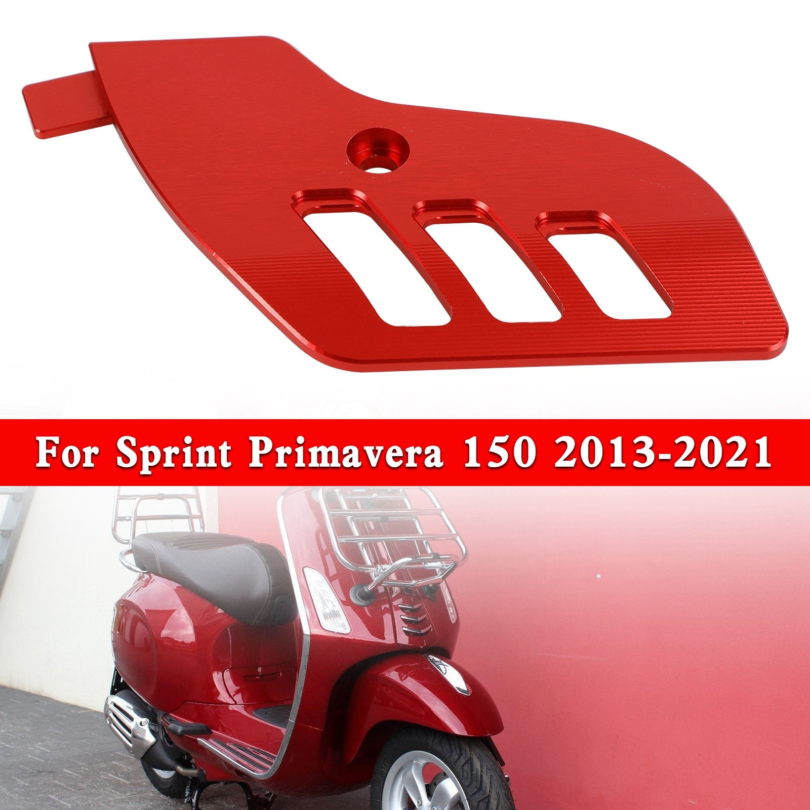 Front Fork Cover Fender Shock Absorbing Blocking For Vespa Sprint Primavera 150 Generic