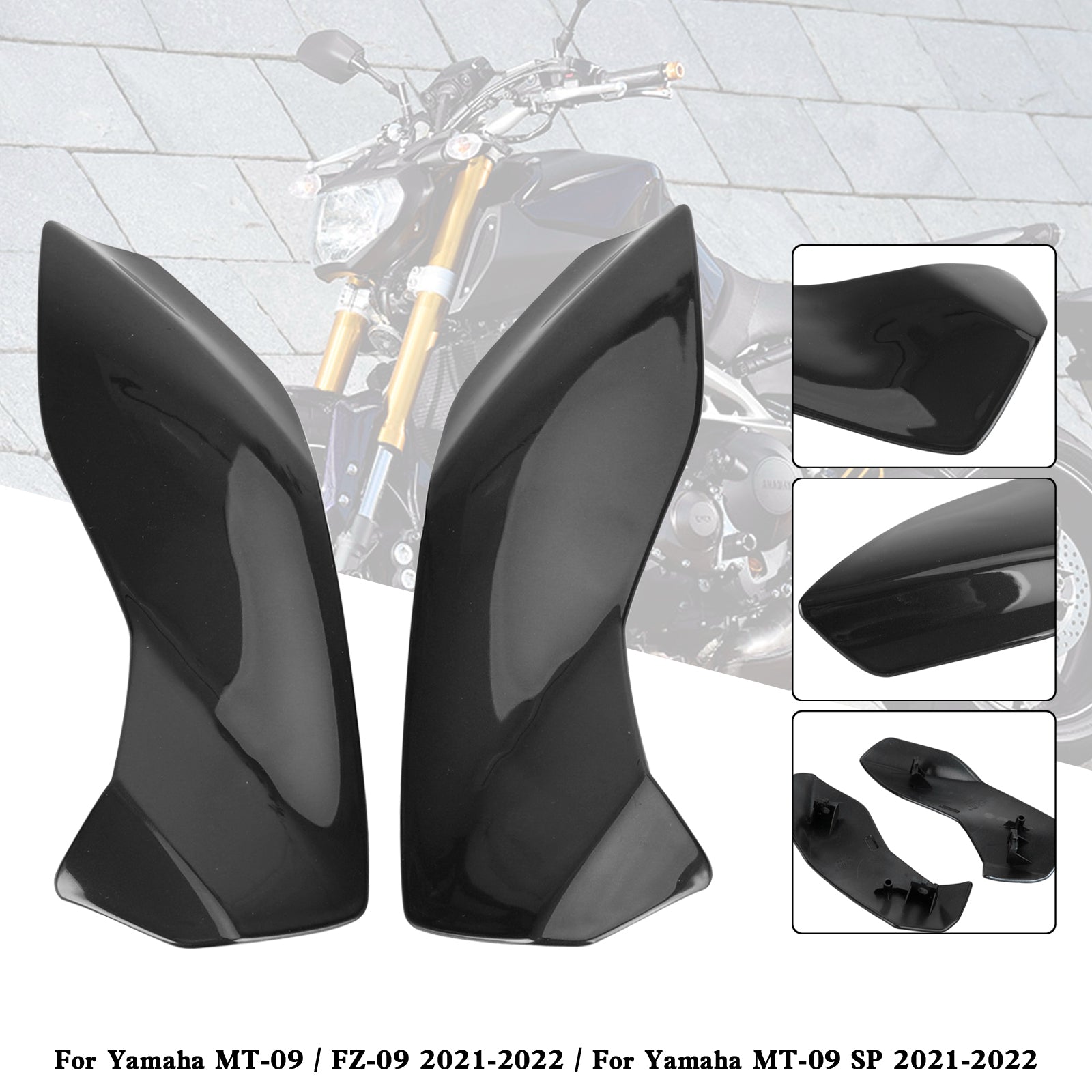 Seitenverkleidung der Scheinwerferverkleidung für Yamaha MT-09 FZ09 MT-09 SP 2021-2022