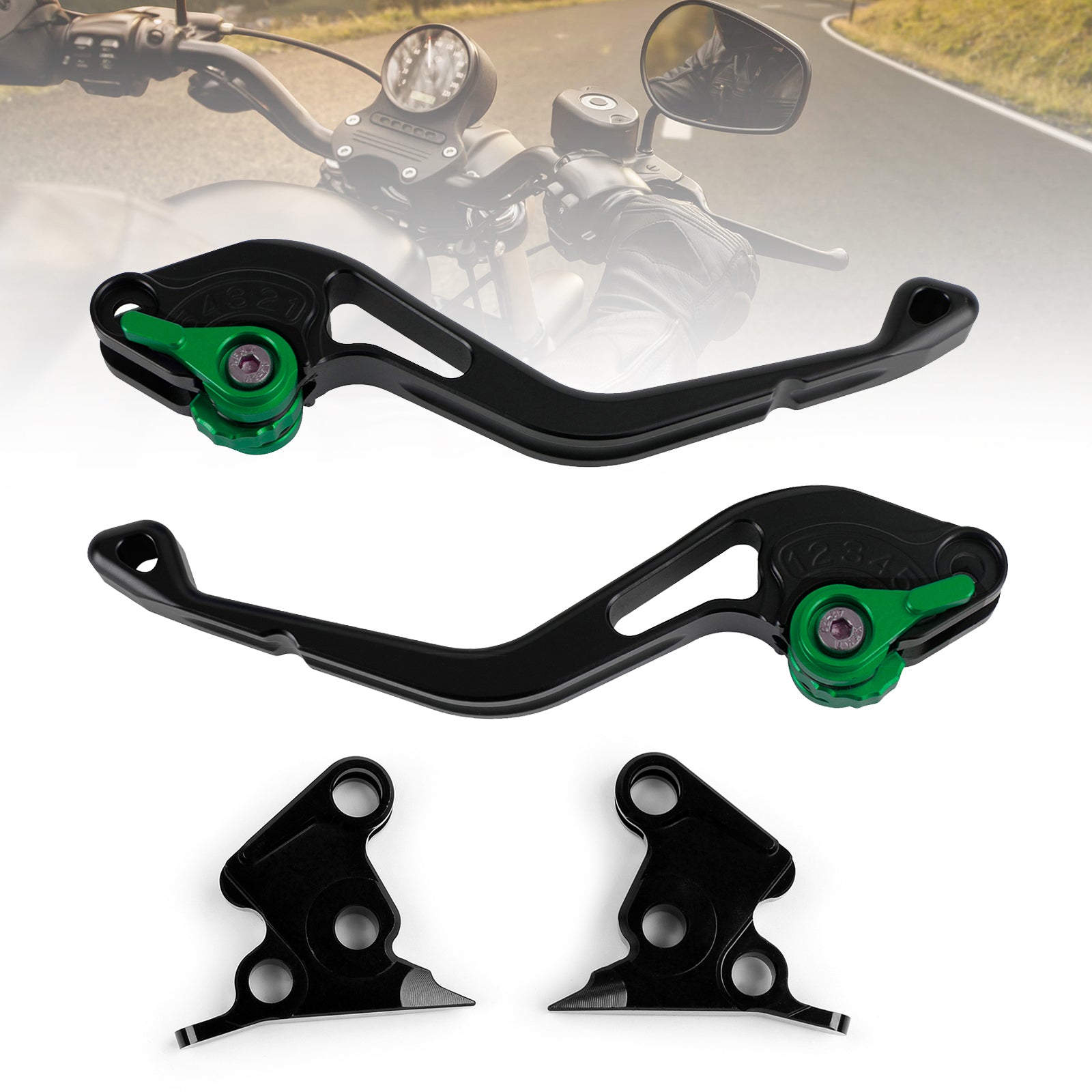 Nouveau levier de frein d'embrayage court adapté pour Ducati 996/998/B/S/R M900/M1000 MTS1100