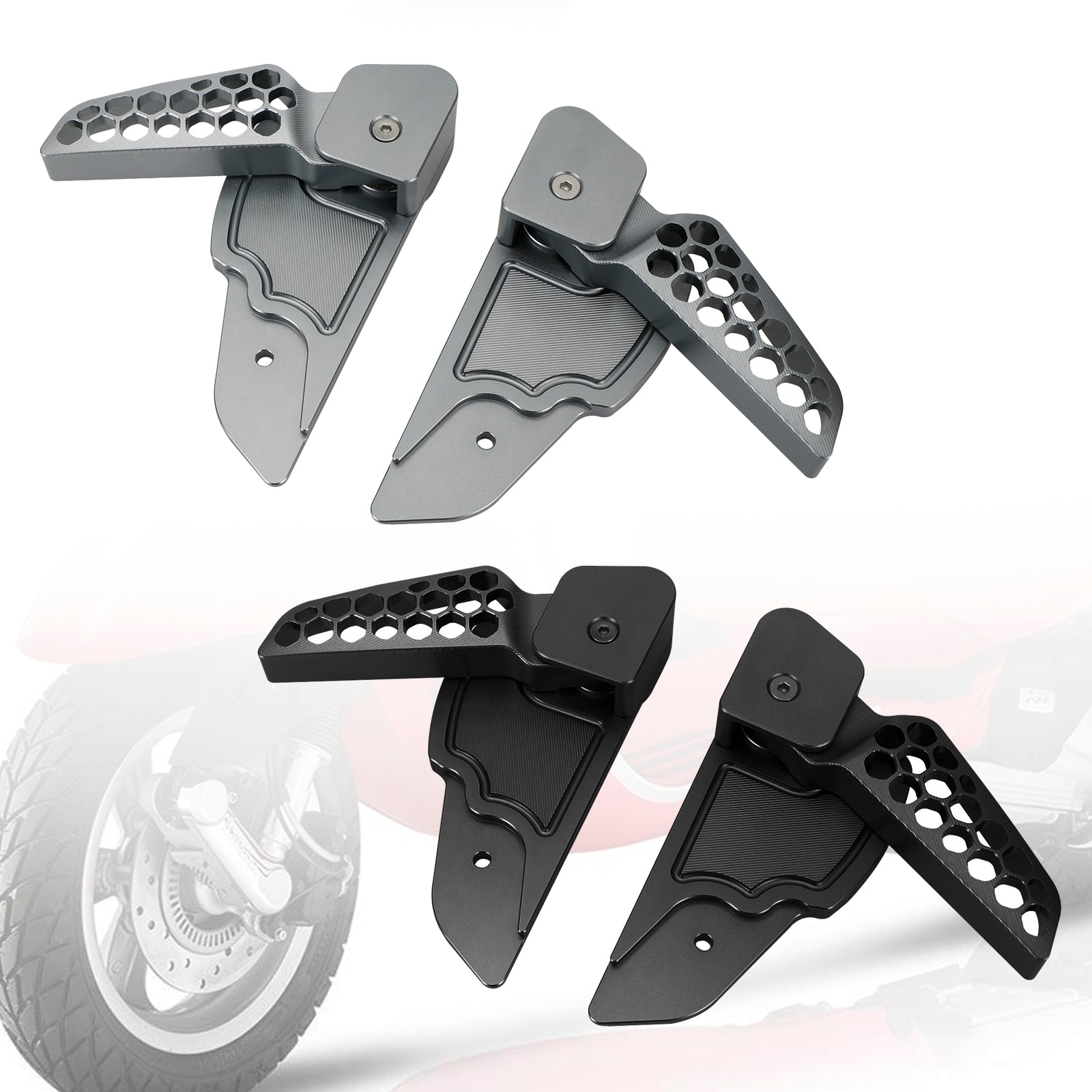 Rear Footrests Foot Peg fit for Vespa Primavera/Sprint 125 150 17-20