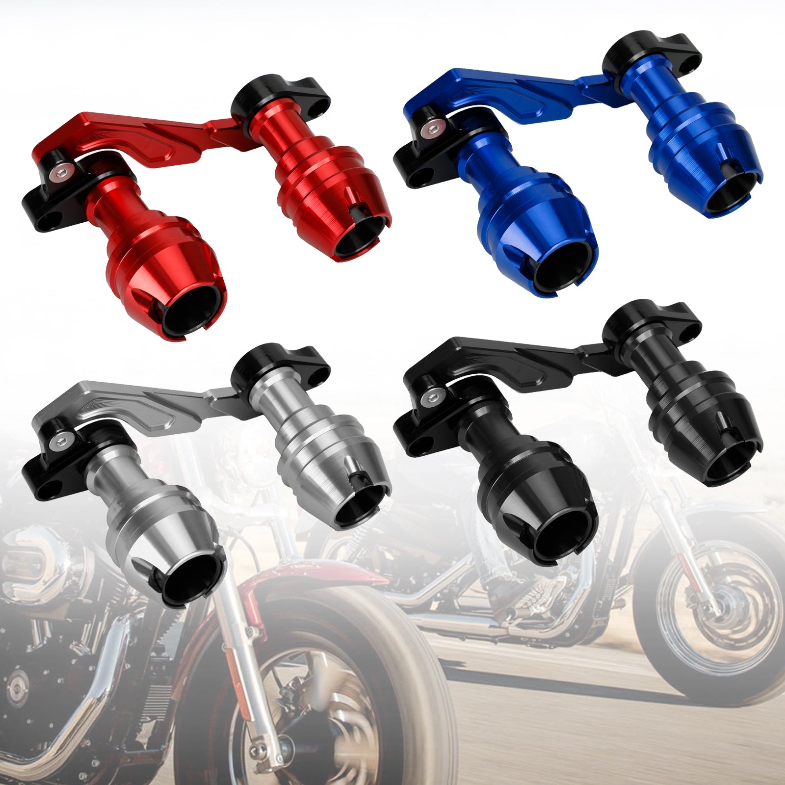 Cnc Anti-Crash Frame Sliders Protector Fit For Yamaha Nvx Aerox Nmax 15-19