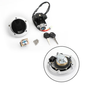 Ignition Switch Fuel Gas Cap Lock Keys For Suzuki SV 1000/S GSXR 1000/Z 03-07 Generic