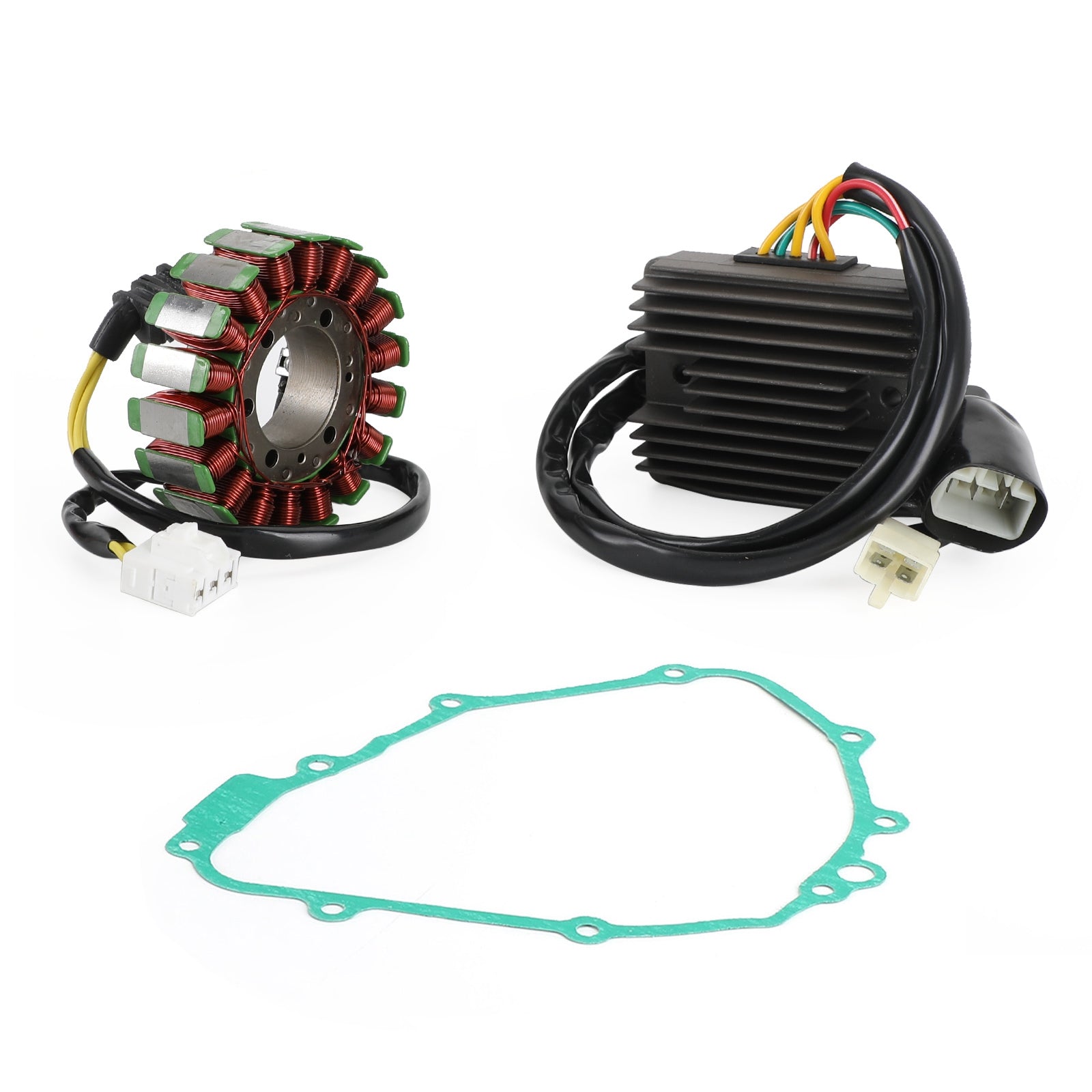 Magneto Stator+Voltage Rectifier+Gasket For Honda CB900F Hornet 2002-2007 06 05 Generic Fedex Express Shipping