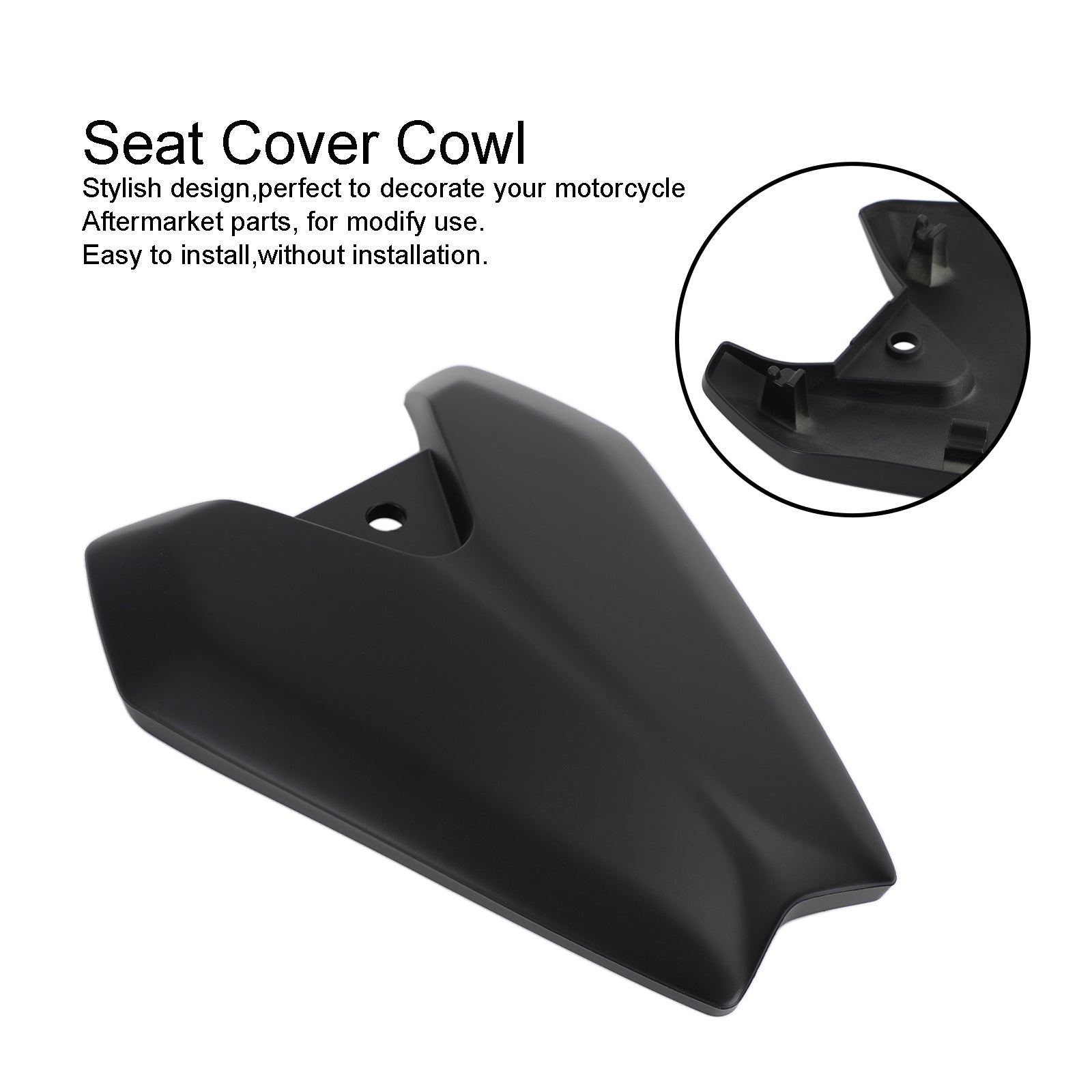 Motorcycle Rear Seat Fairing Cover Cowl for Kawasaki Z1000 2014-2022 Generic