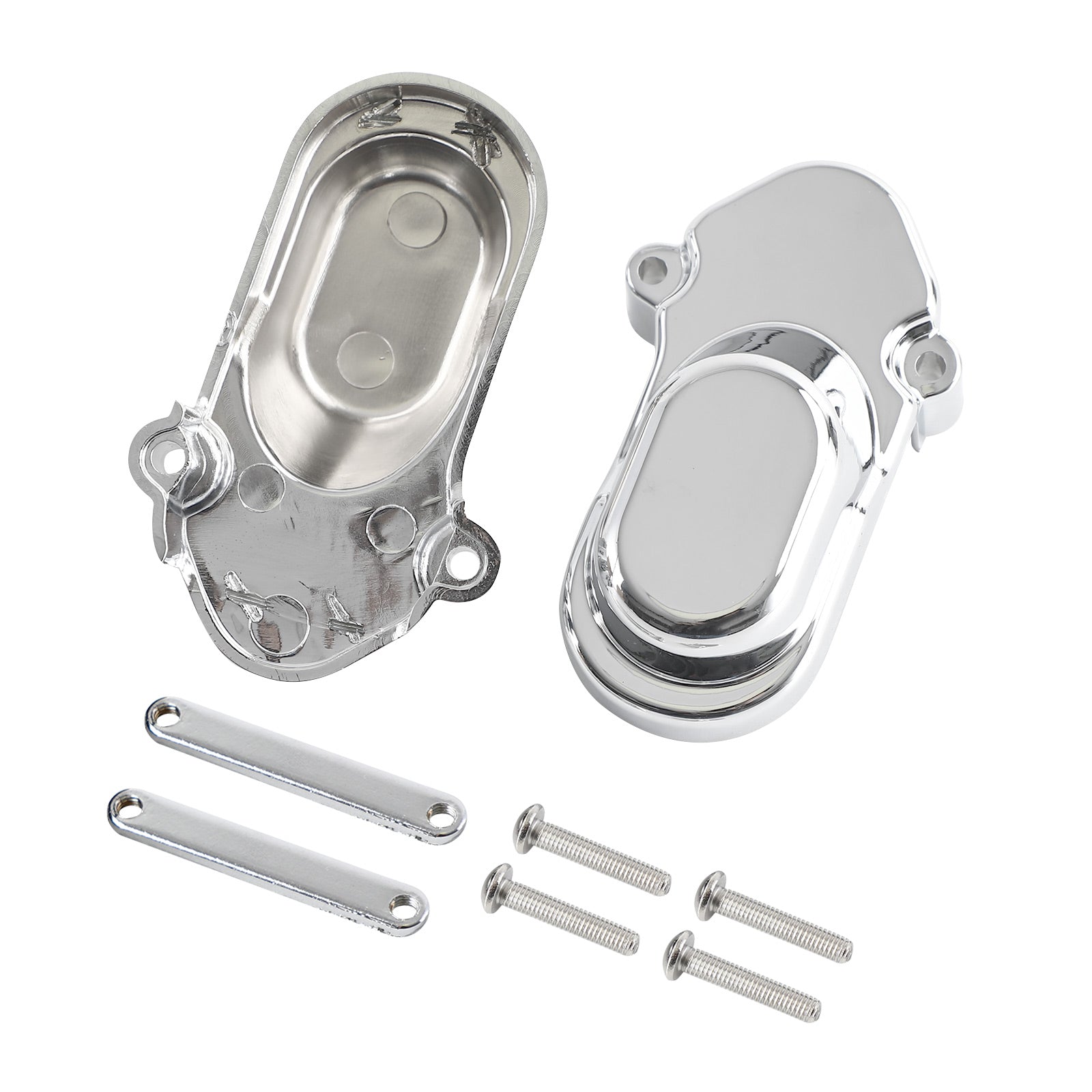 05-17 Sportster 1200 XL1200C 883 Chrome Generic Rear Axle Cover Nut Bolt Cap