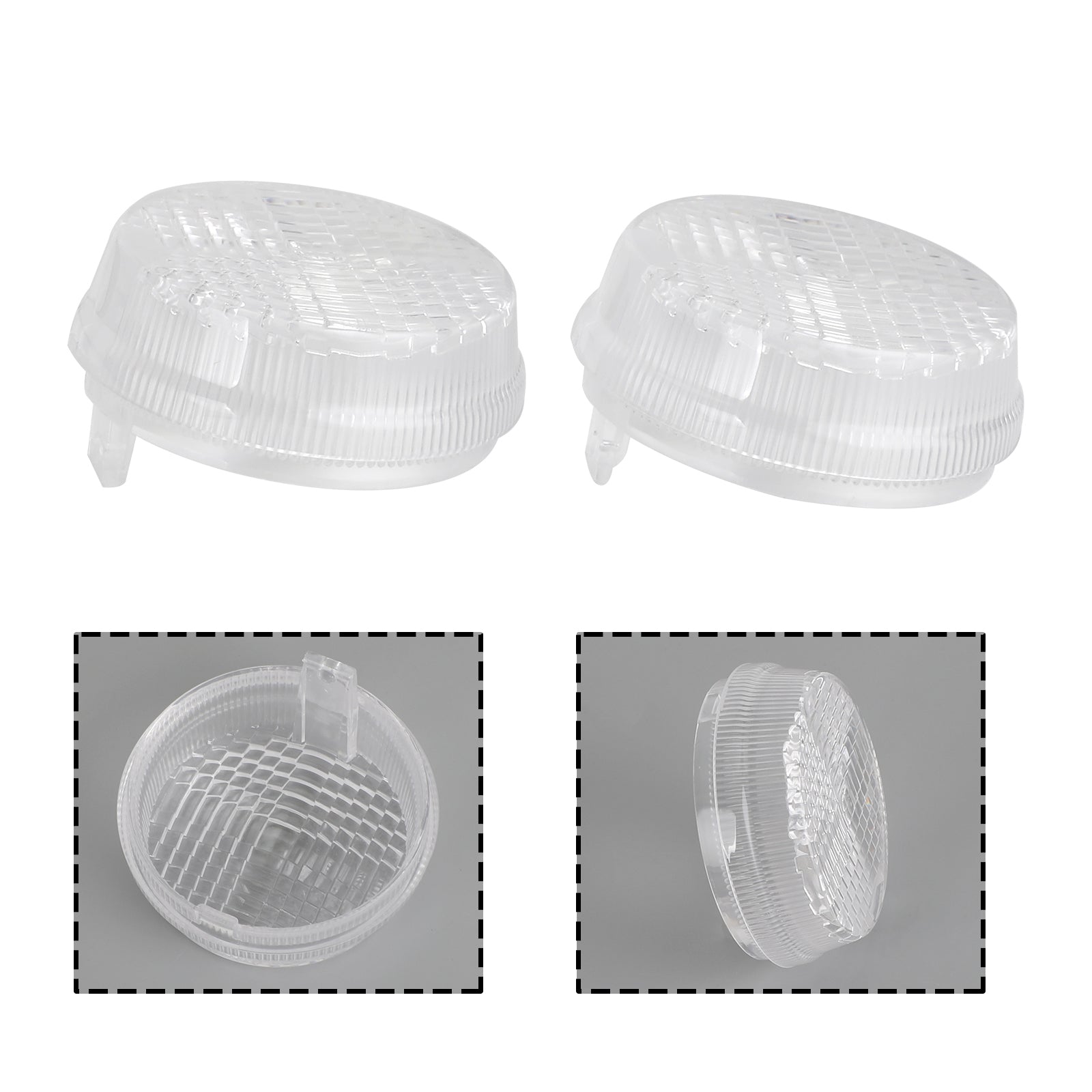 Turn Signal Light Lenses Cover For Honda Shadow Spirit VT750 Vulcan VN Generic