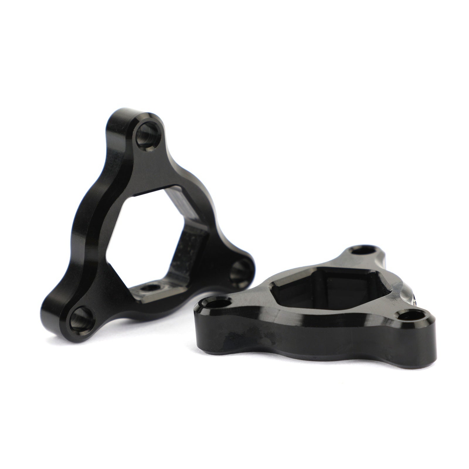 Aluminum Fork Preload Adjusters Fit For Triumph Daytona 675R 11-12 Yamaha YZF750 93-96 Suzuki TL1000S 97-01 Black