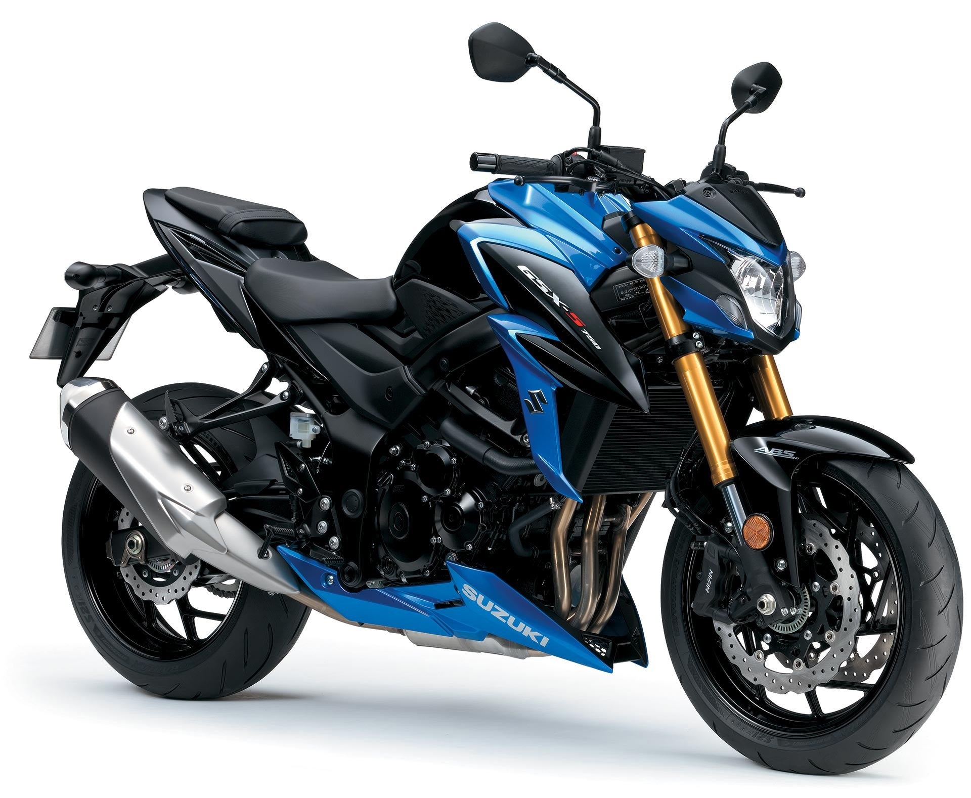 Amotopart 2017-2022 Suzuki GSX-S 750 Verkleidung Blau Style3 Kit