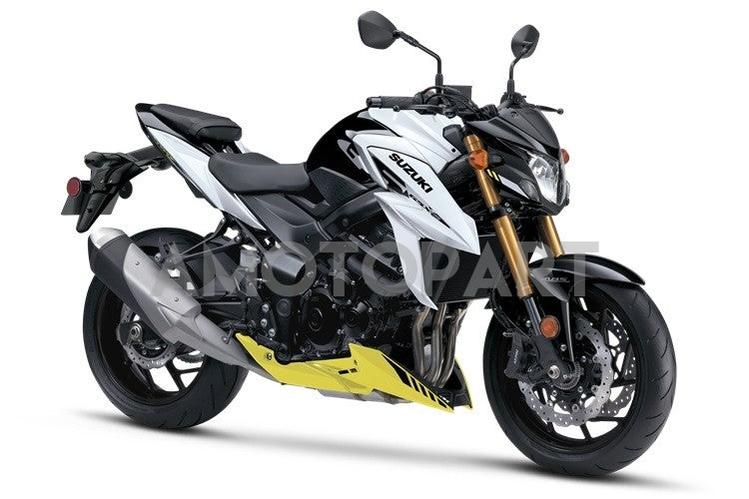 Amotopart 2017-2022 Suzuki GSX-S 750 Fairing White&Yellow Kit