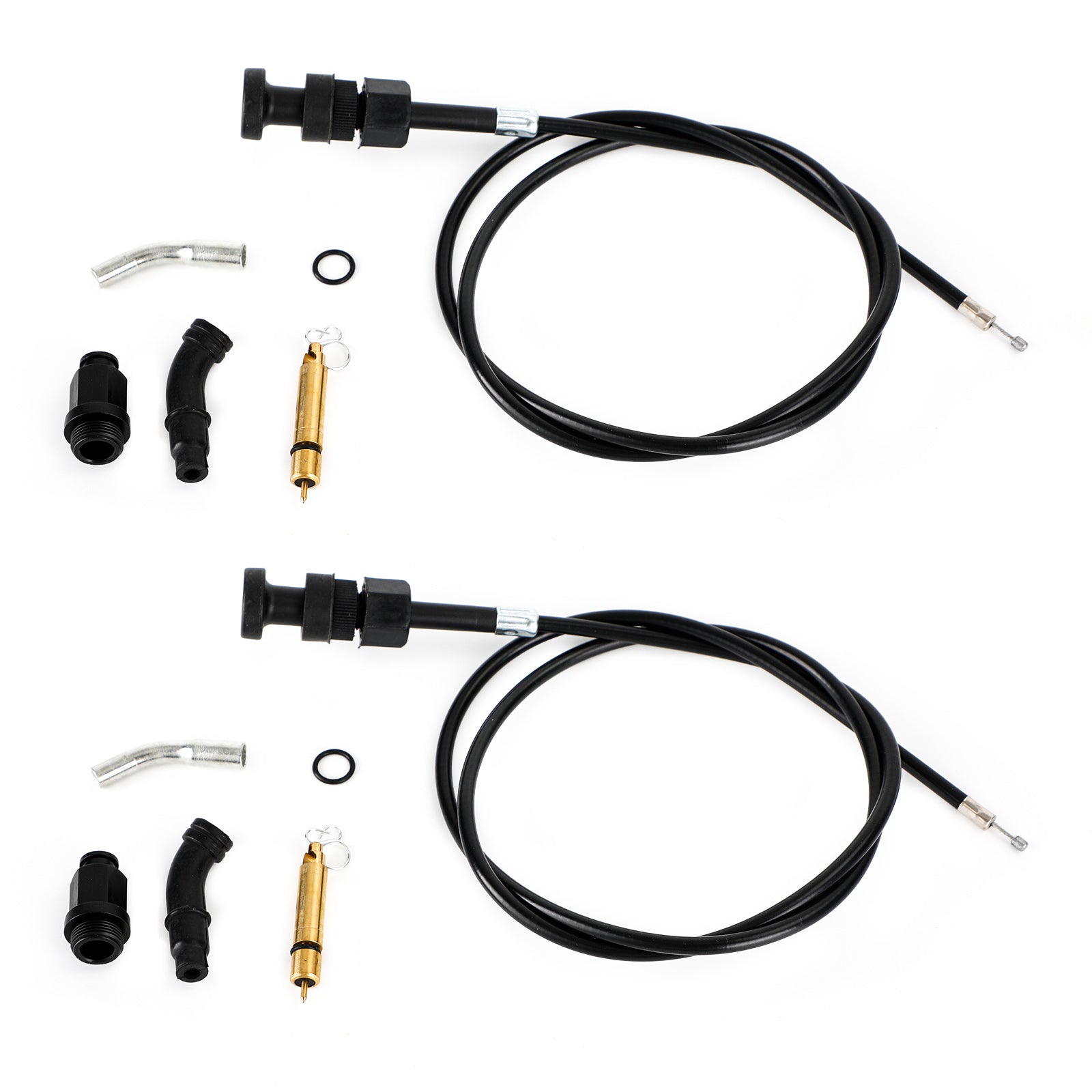 2x Vergaser-Choke-Kabelkolben-Kit passend für Honda Rancher TRX350 FM TM 00-06 Generic