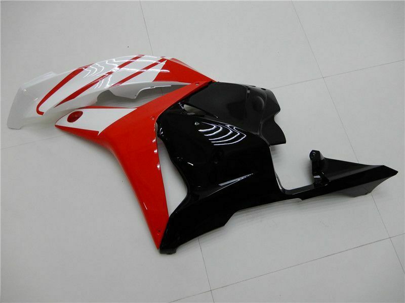 Amotopart 2009-2012 CBR600RR Honda Fairing Red White Kit
