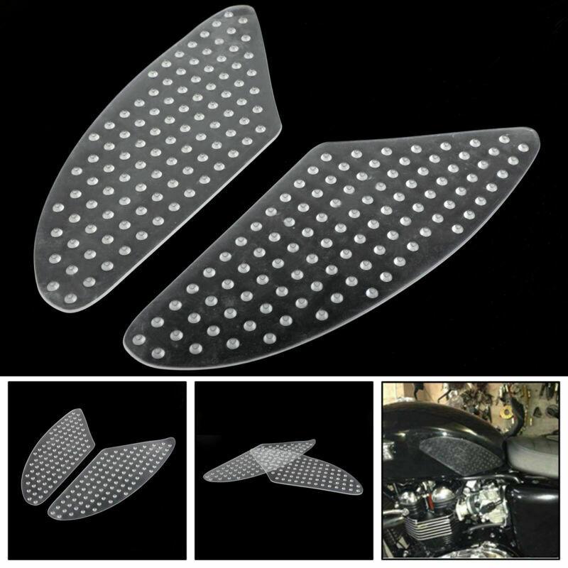 Clear Tank Traction Pad Side Gas Knee Grip Protector