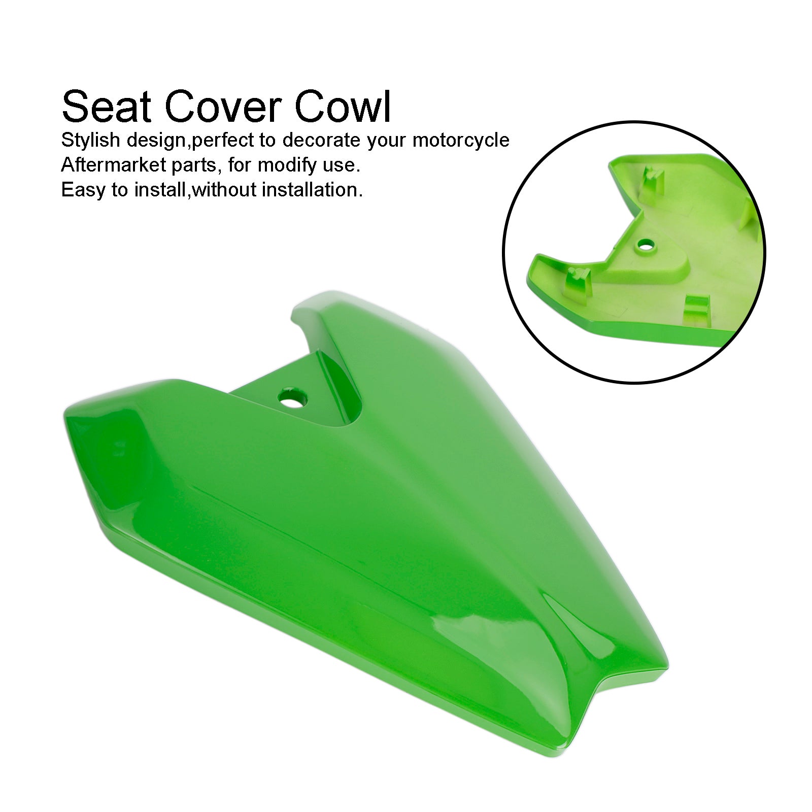 Motorcycle Rear Seat Fairing Cover Cowl for Kawasaki Z1000 2014-2022 Generic