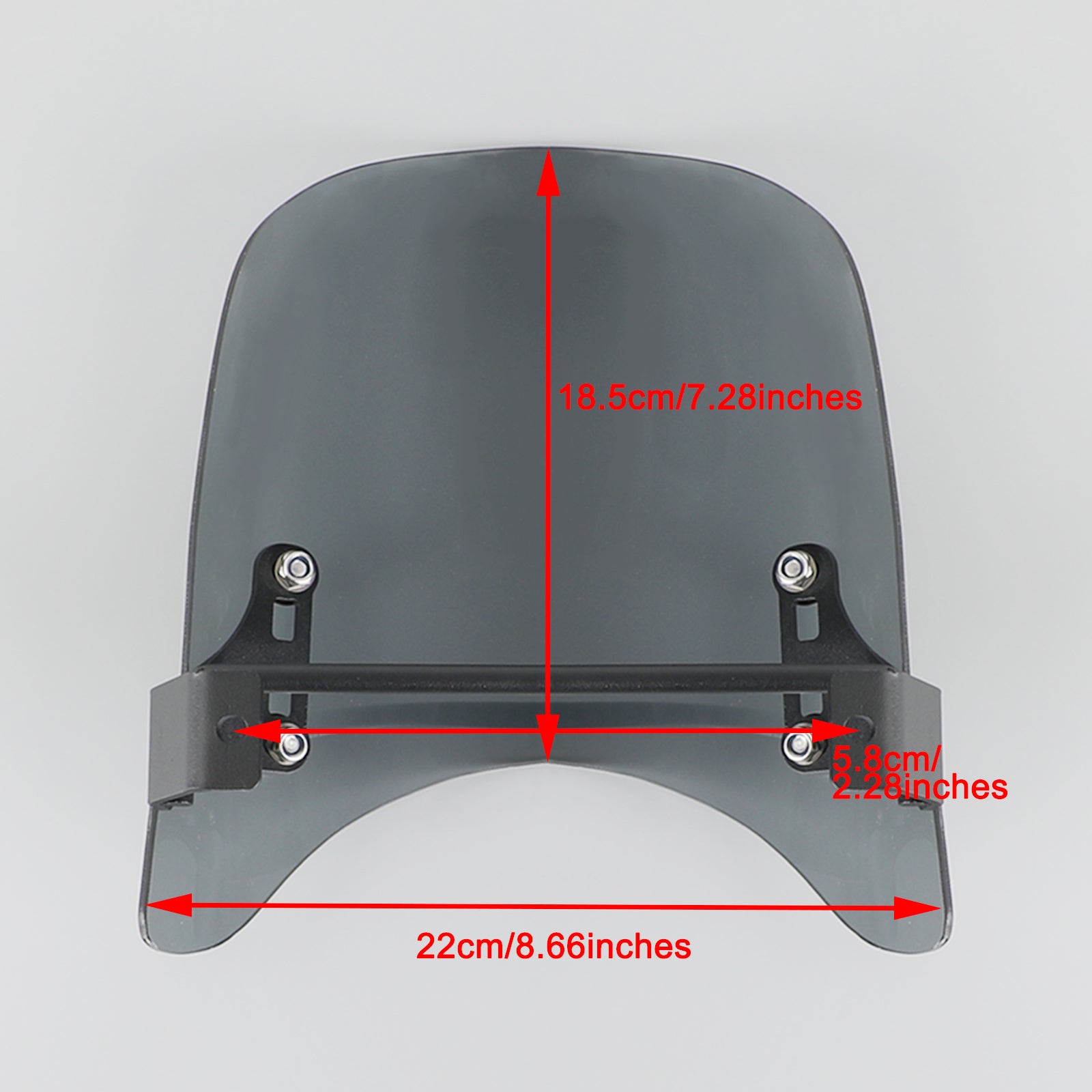 Windschutzscheibenschutz passend für HONDA REBEL 1100 DCT CMX 1100 2021-2022 Generisch