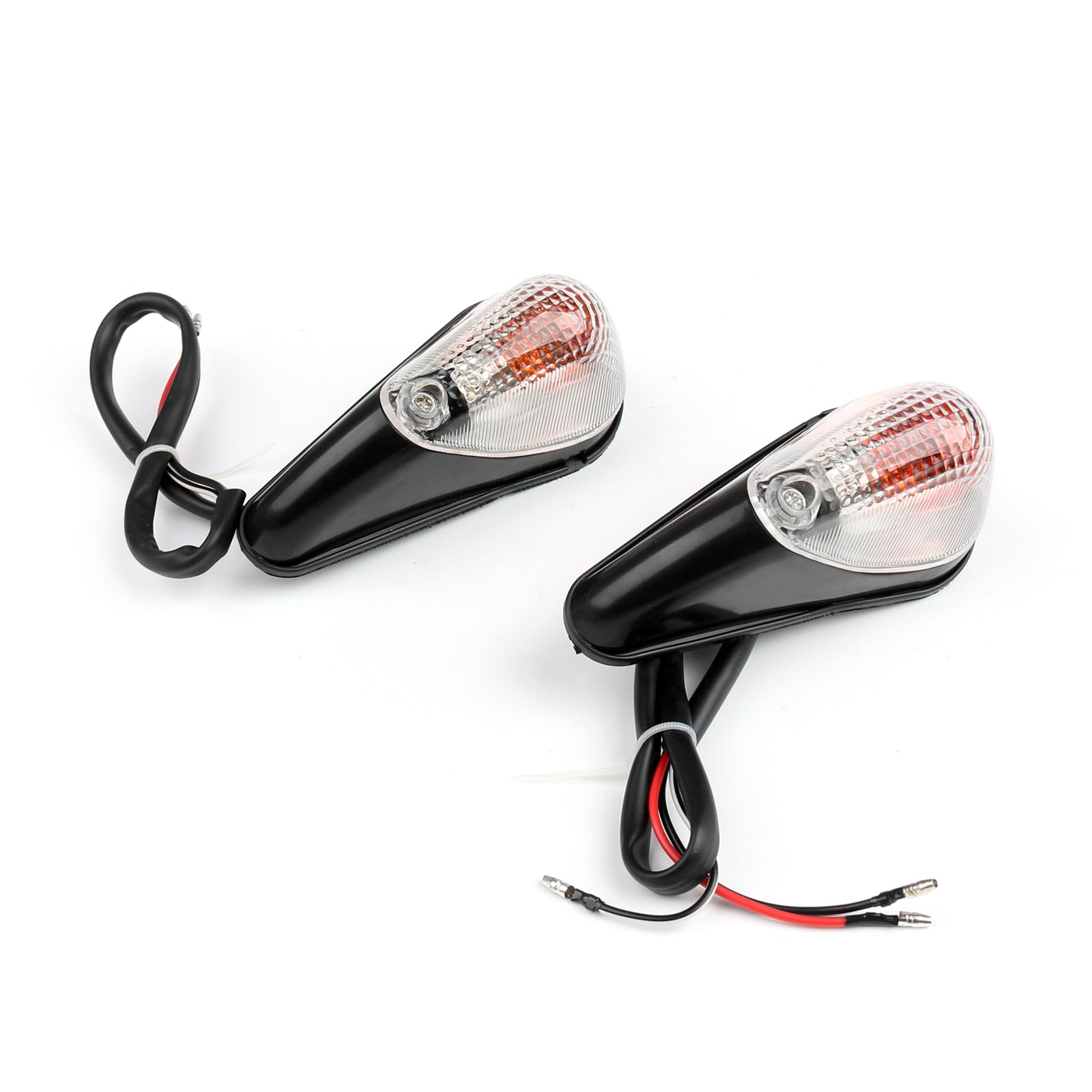 Clear Front Turn Signals For Kawasaki Ninja EX 250 1988-2007 Generic