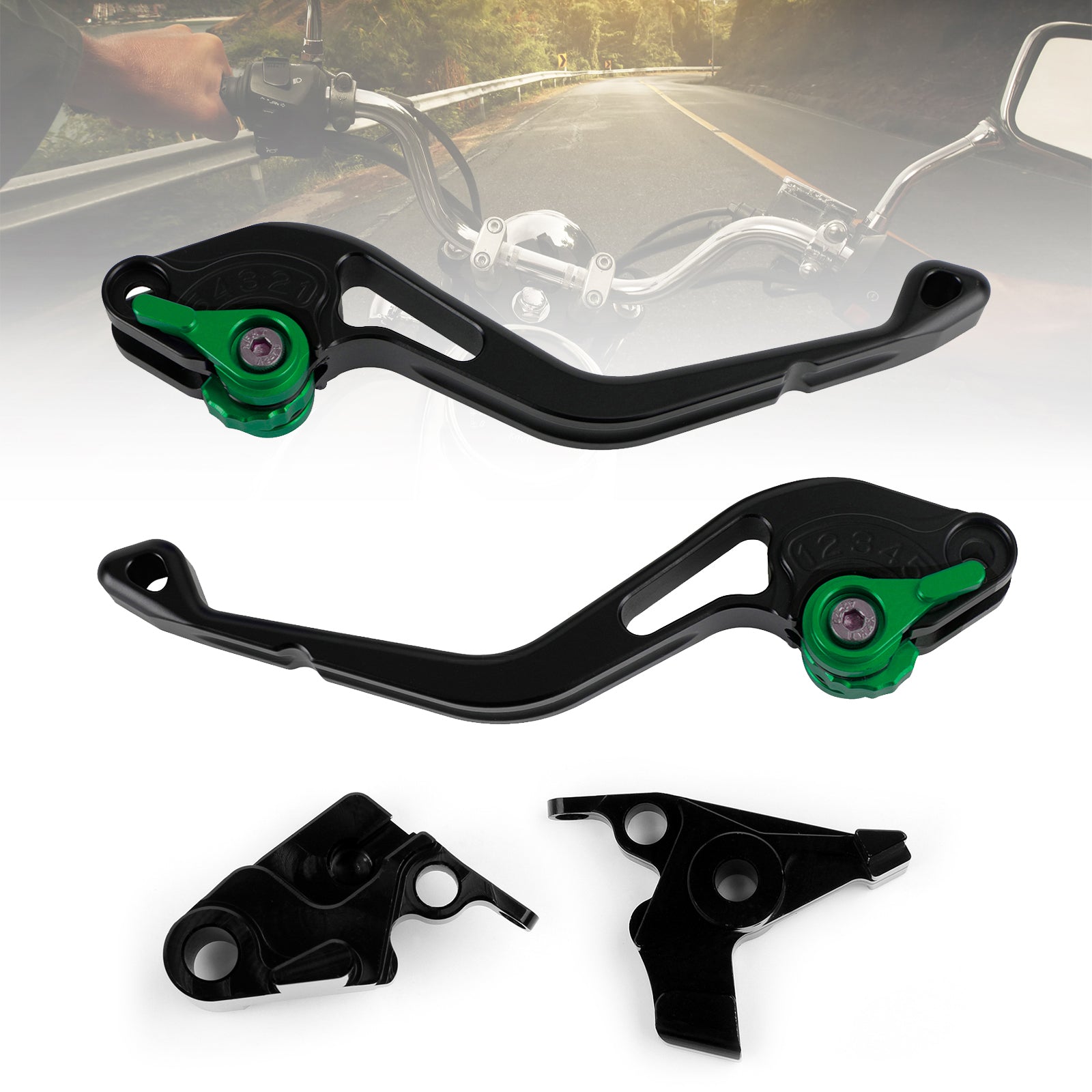 NEW Short Clutch Brake Lever fit for Kawasaki ER-6N NINJA 650R/ER-6F VERSYS