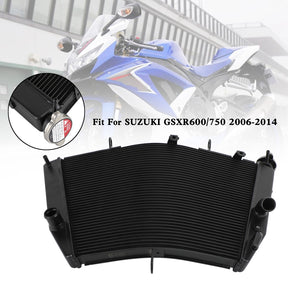 Radiator Cooler Cooling For Suzuki GSXR 600 750 GSX-R600 GSX-R750 2006-2014