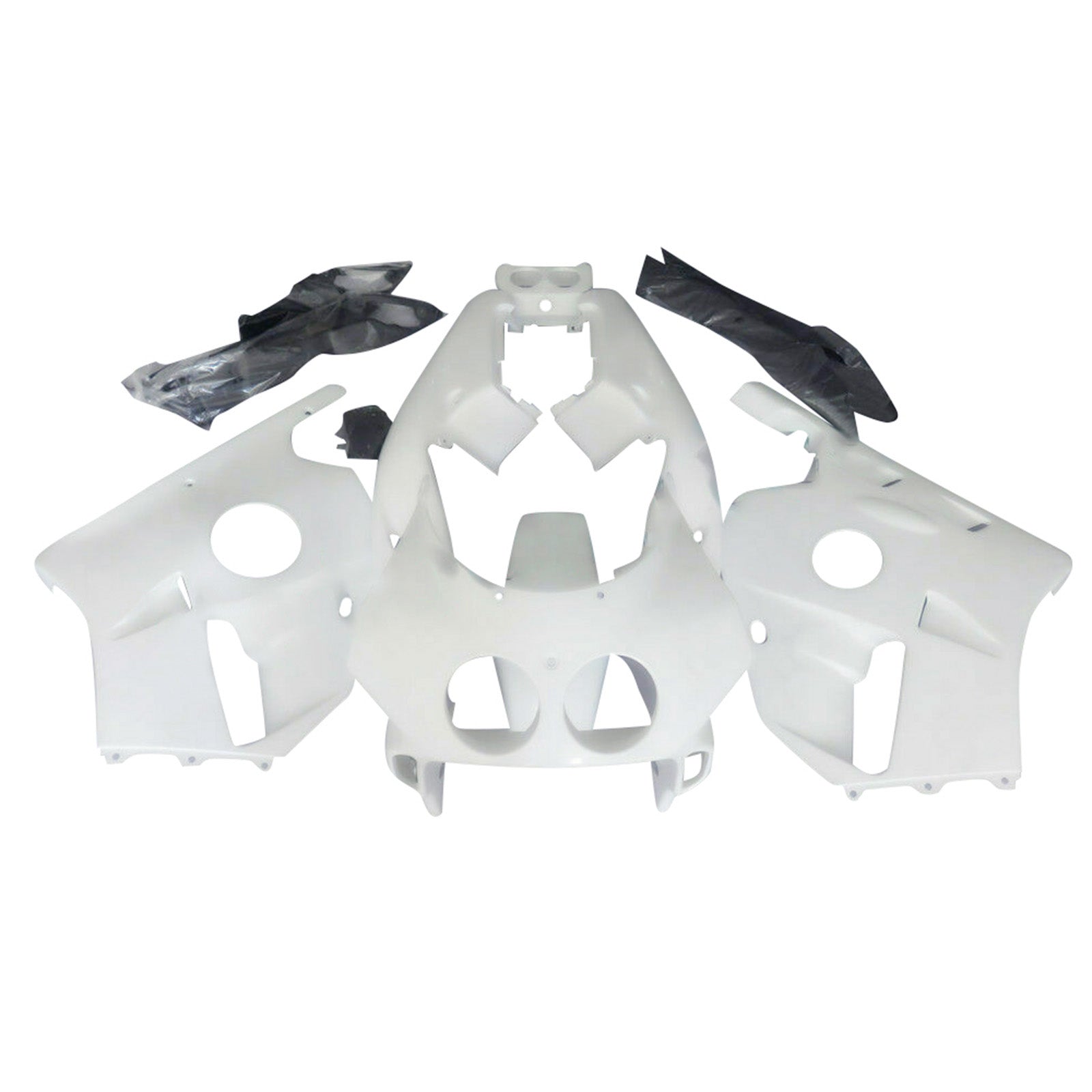 Amotopart Honda CBR250RR MC22 1990-1998 Kit de carénage non peint