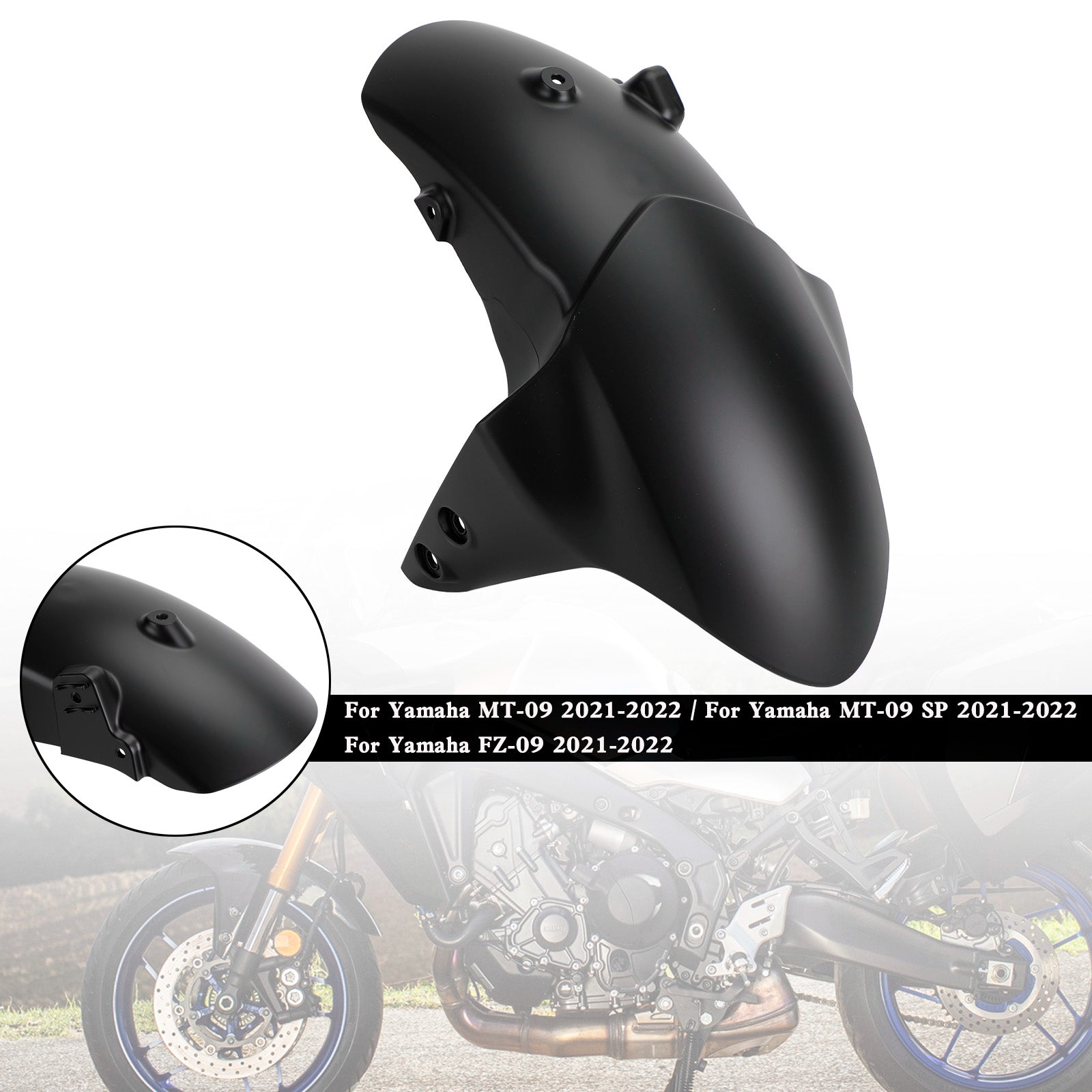 Kotflügel vorne Kotflügel Verkleidung für Yamaha MT-09 FZ-09 MT09 SP 2021–2022